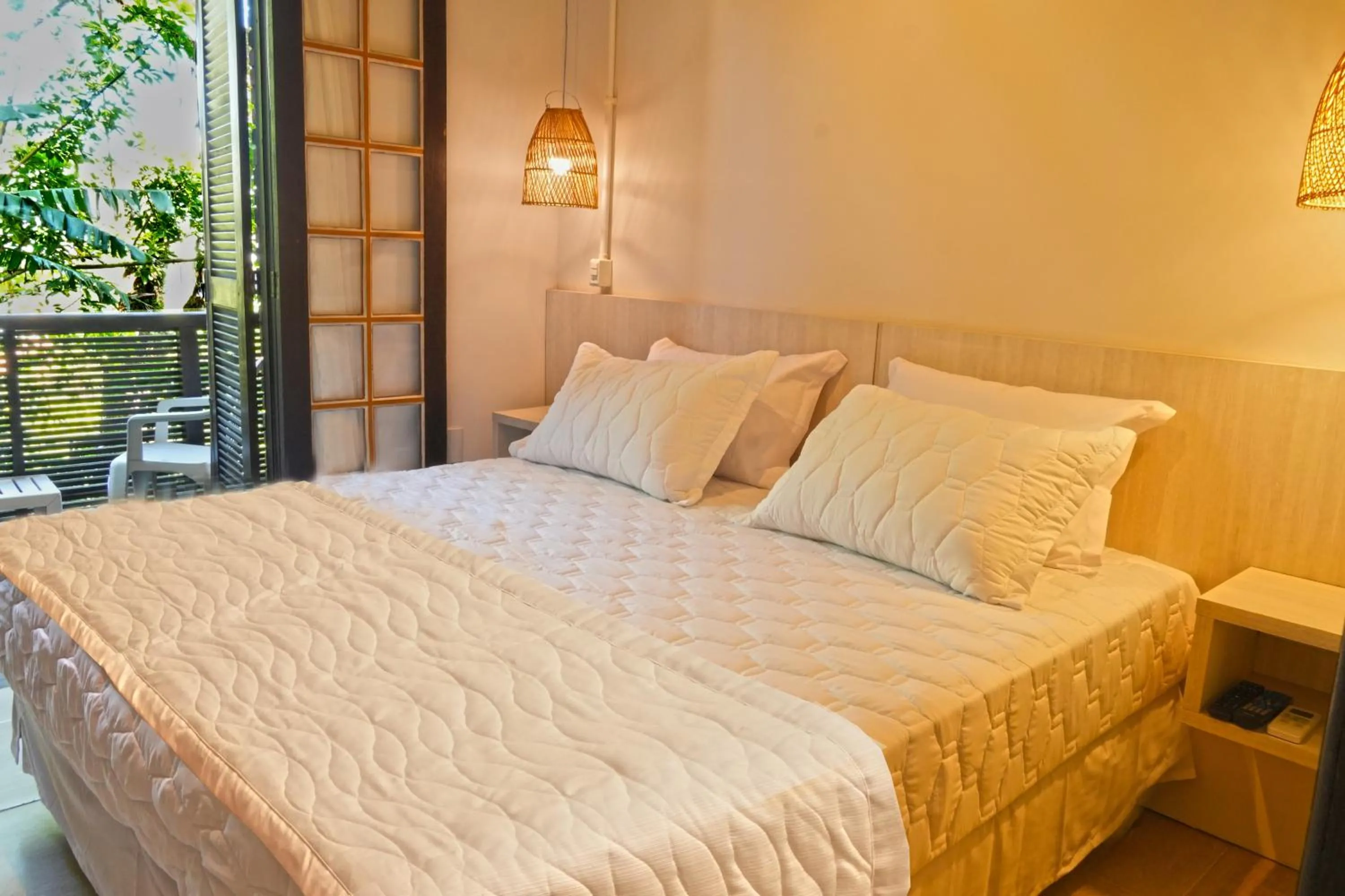 Bed in Pousada da Encosta