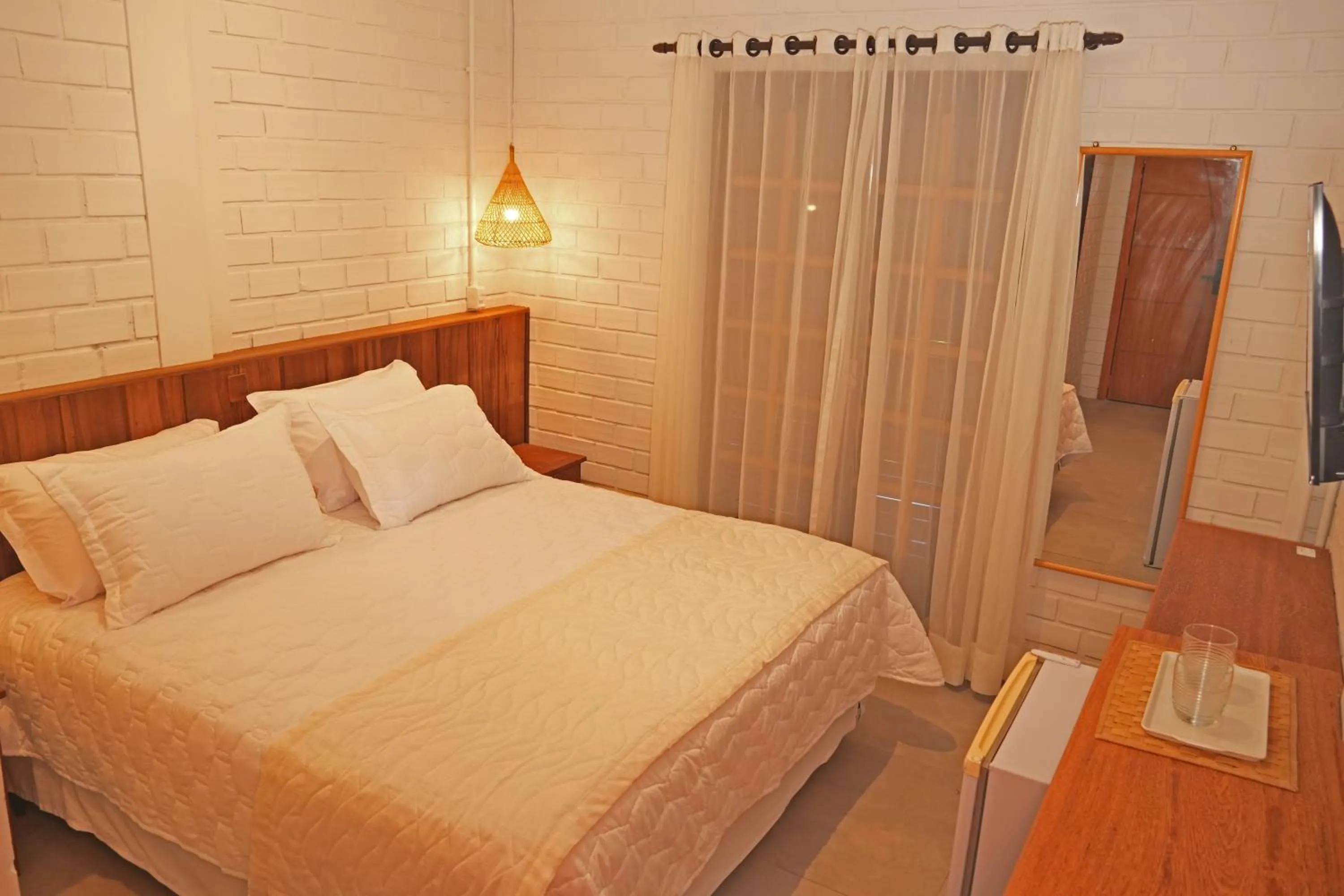 Bed in Pousada da Encosta