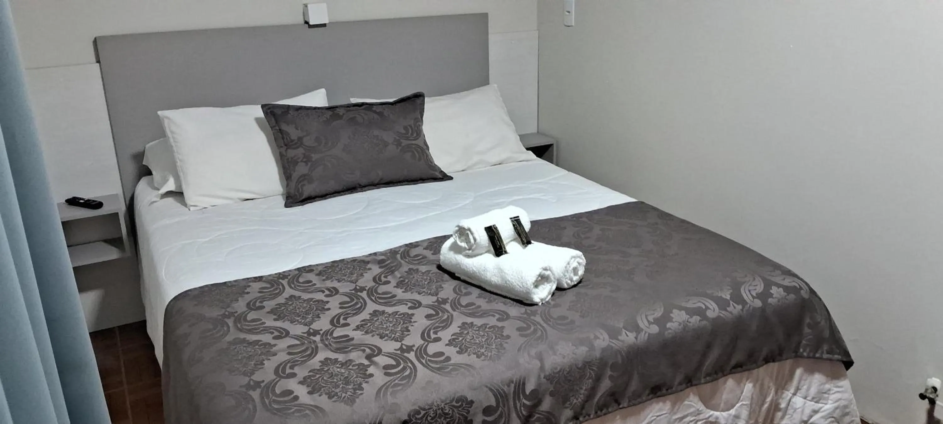 Bed in Pousada Paraíso da Serra