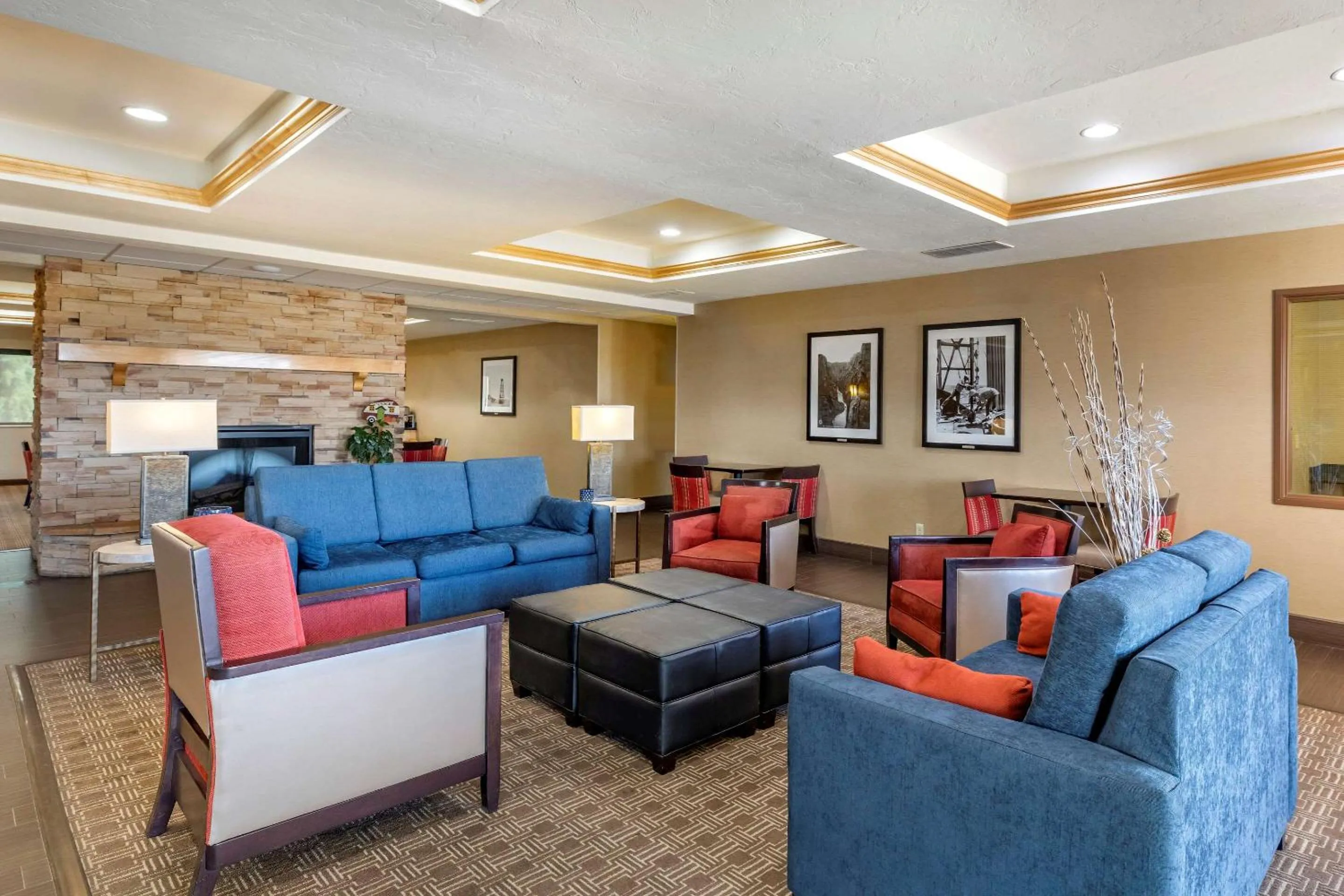 Lobby or reception in Comfort Inn Evansville-Casper