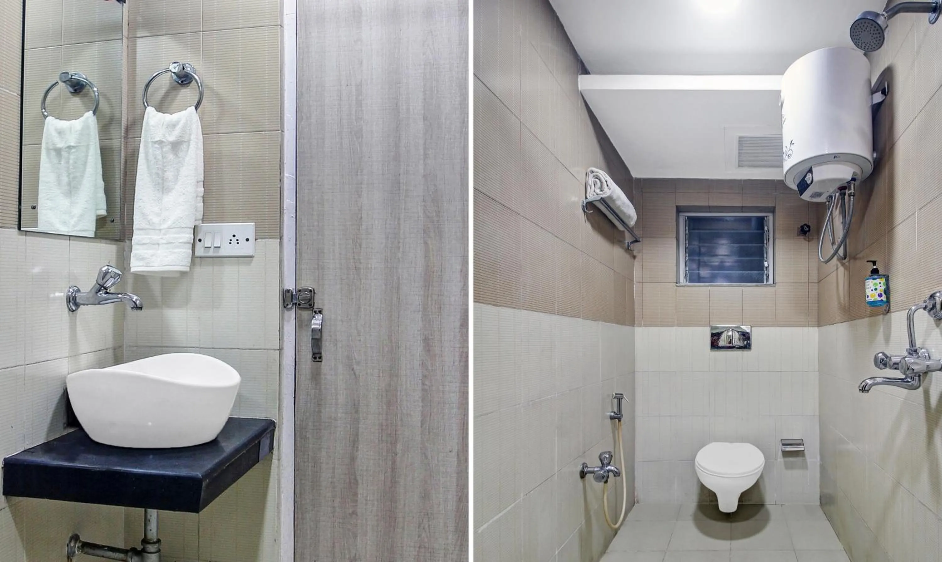 Bathroom in Treebo Naman'S Inn Near Kalighat Mandir