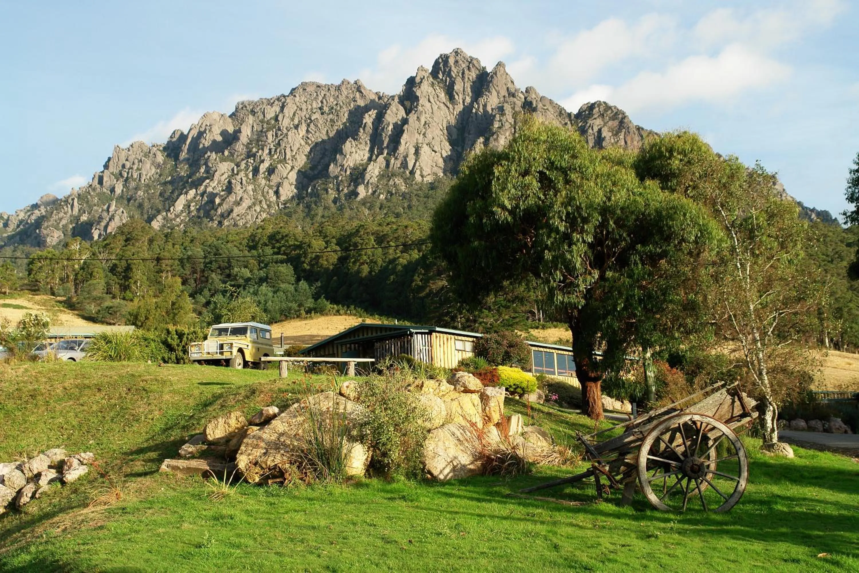 Garden in Silver Ridge Retreat