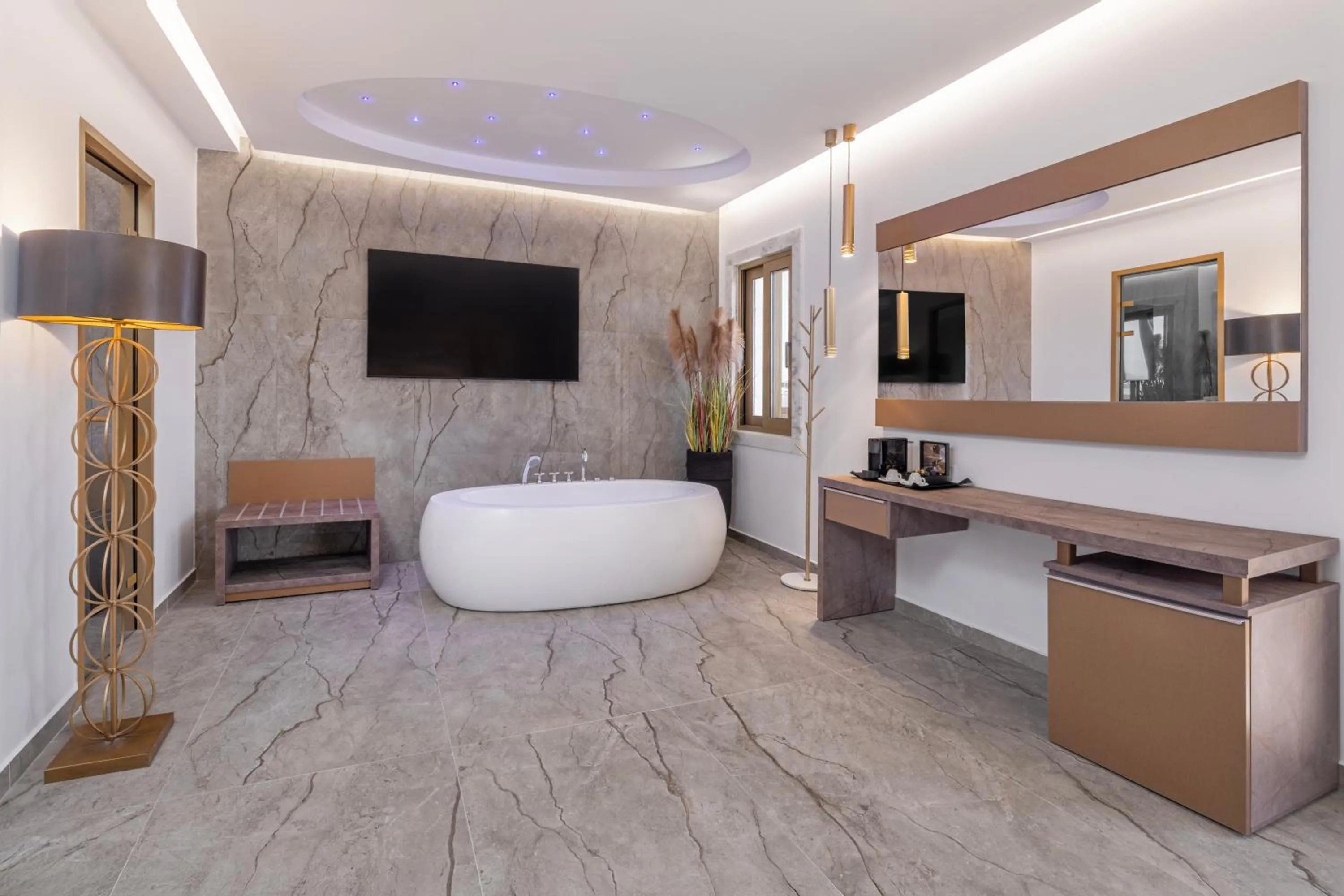 Bedroom in Rhodos Horizon Boutique-Adults only