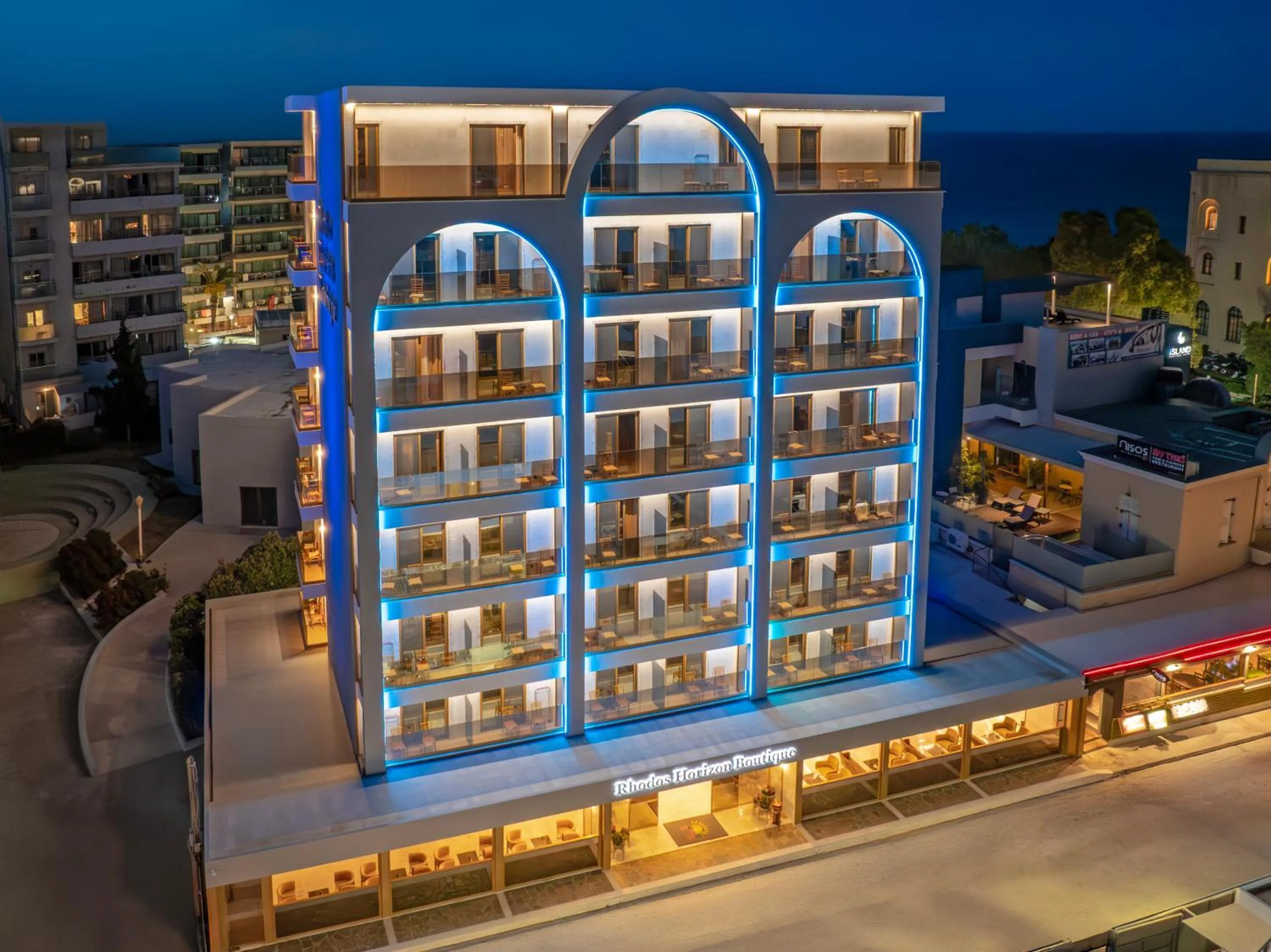 Property building in Rhodos Horizon Boutique-Adults only