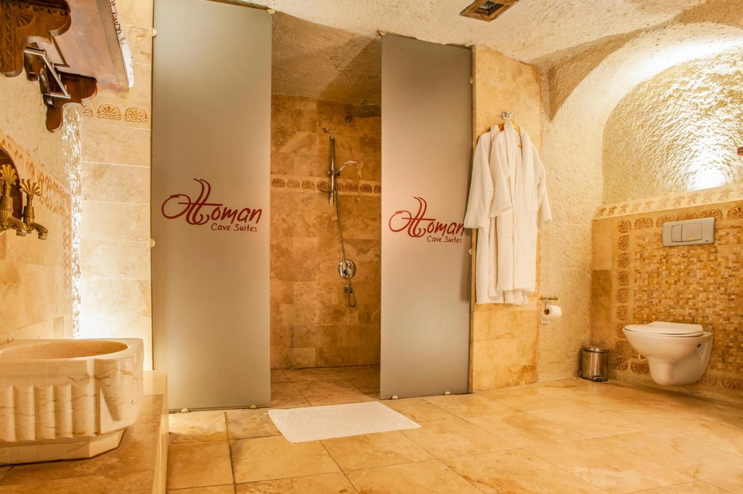 Bathroom in Ottoman Cave Suites