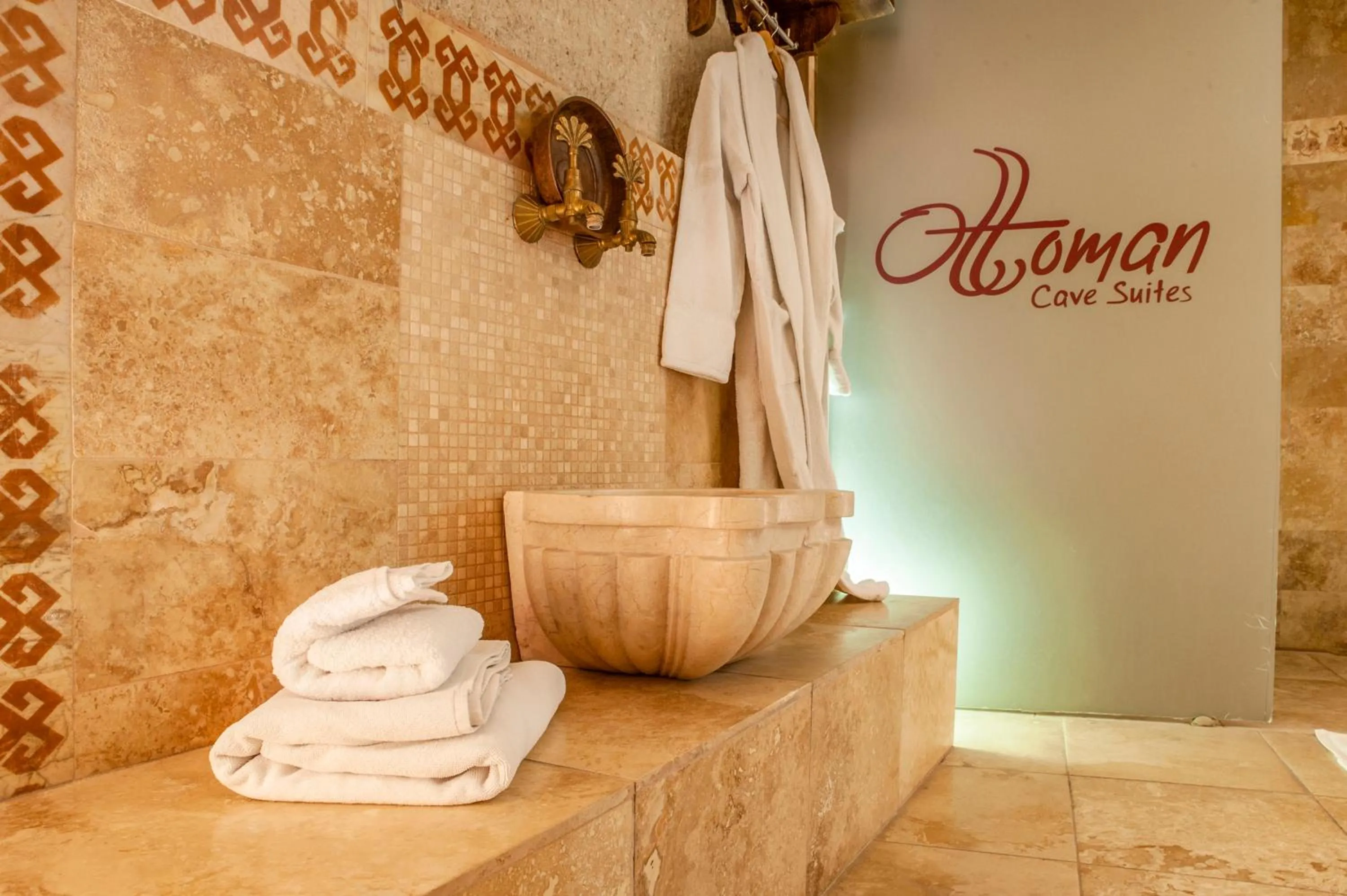 Bathroom in Ottoman Cave Suites