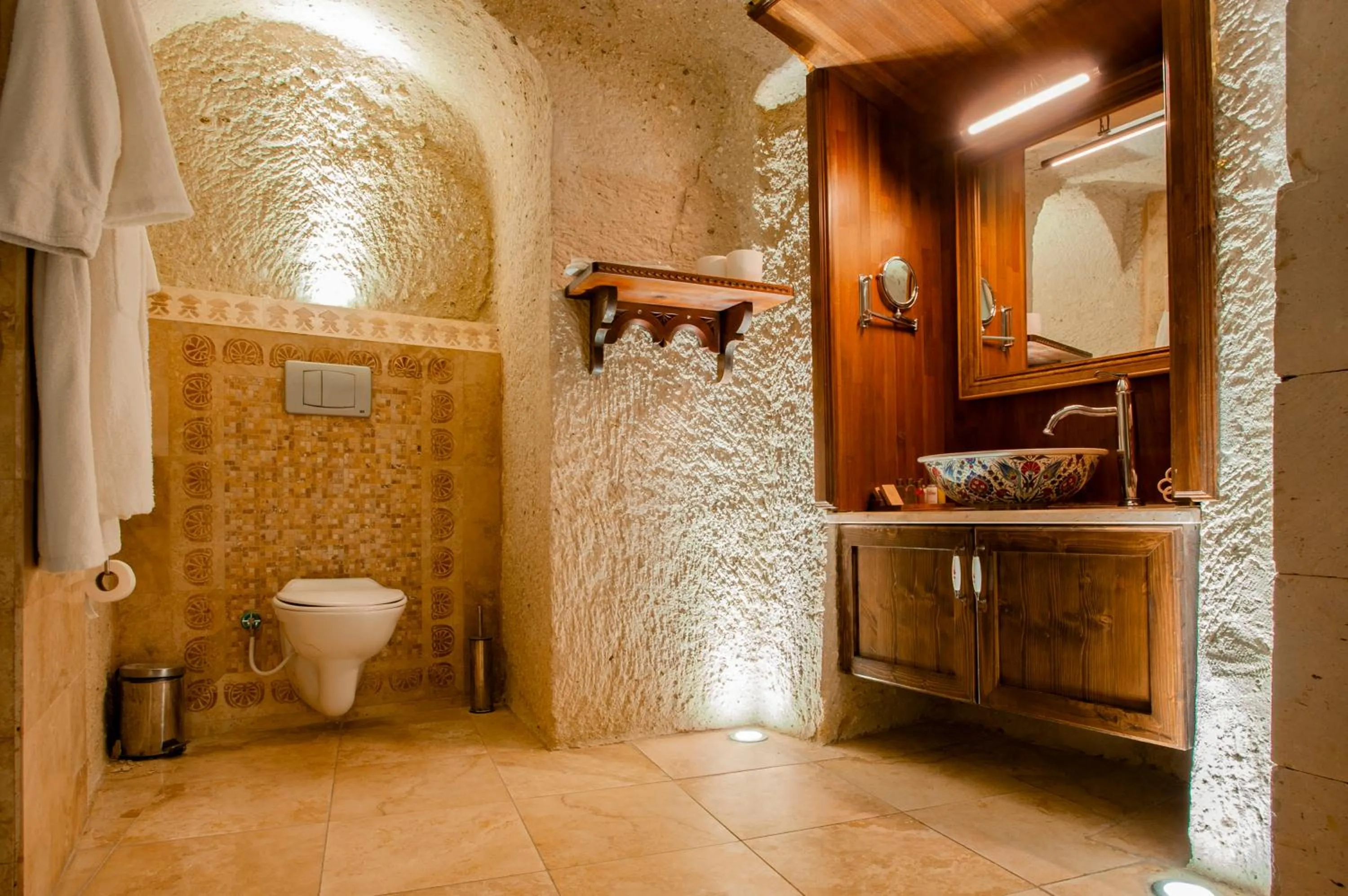 Bathroom in Ottoman Cave Suites
