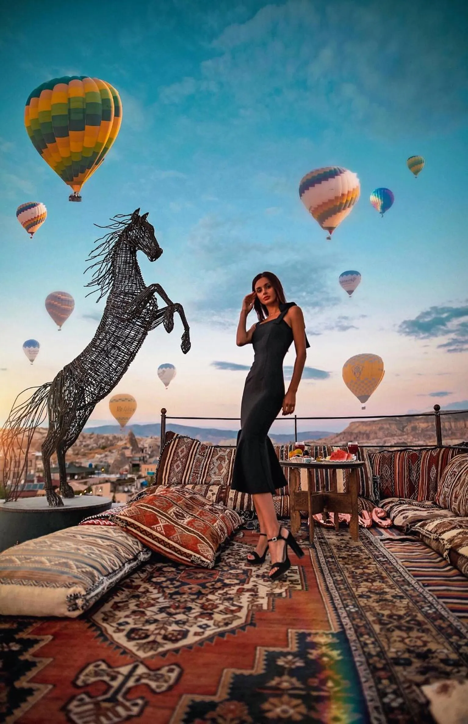 Balcony/Terrace in Ottoman Cave Suites