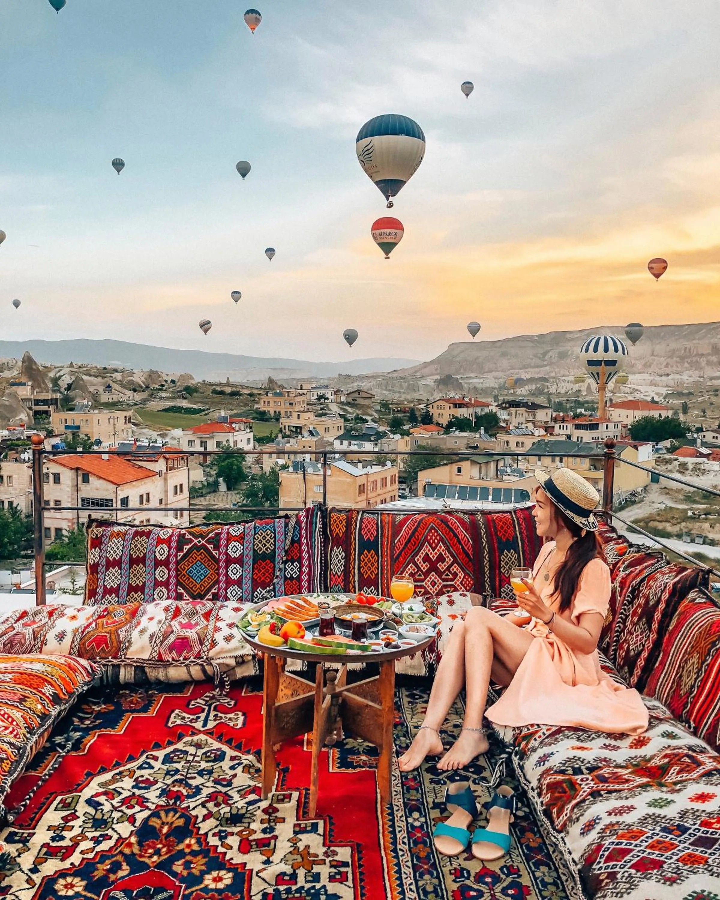 Balcony/Terrace in Ottoman Cave Suites