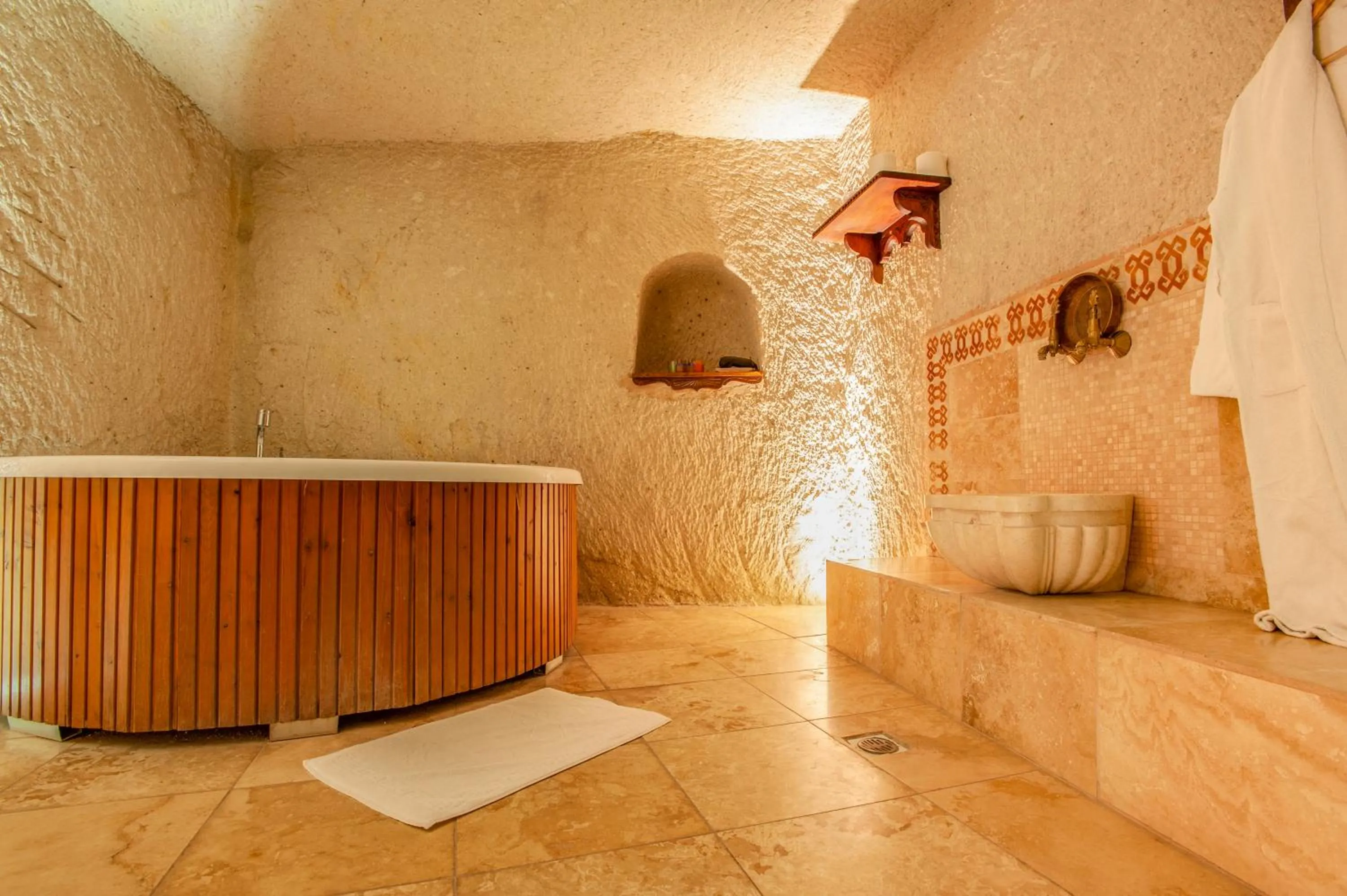 Bathroom in Ottoman Cave Suites
