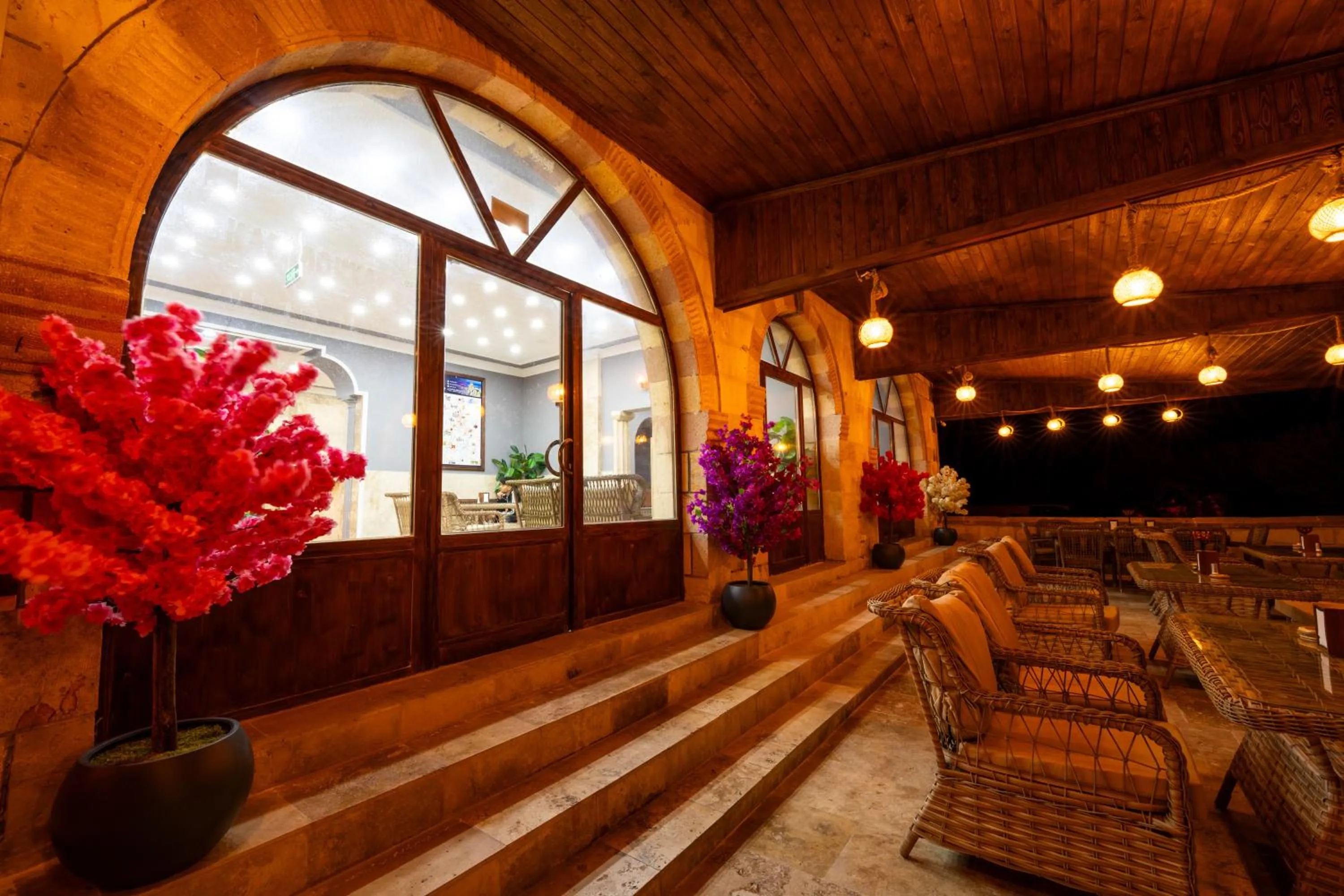 Garden in hotels crazy horse