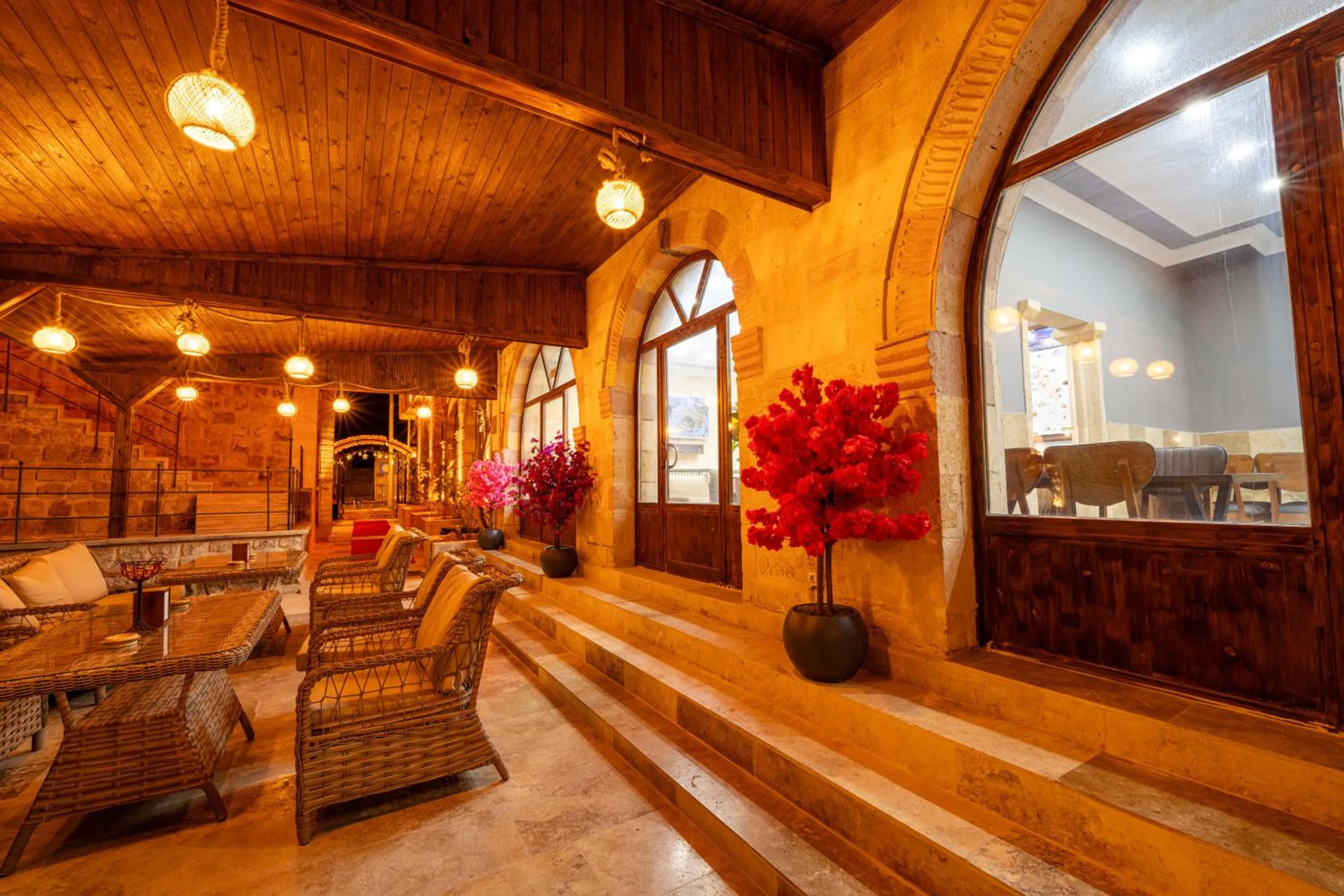 Garden in hotels crazy horse