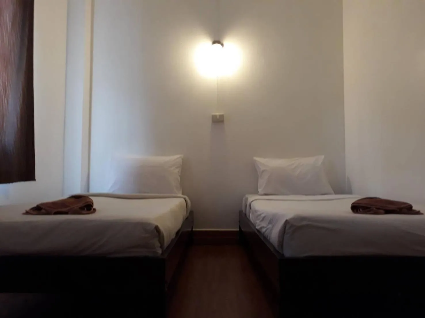 Bed in Laos Haven Hotel