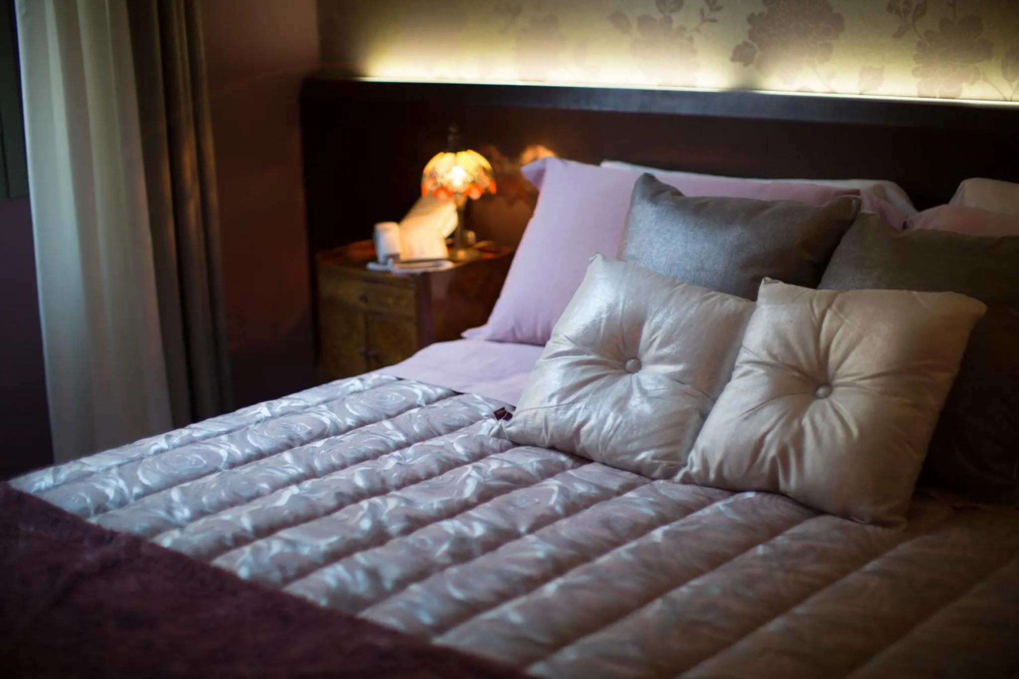 Bed in Hotel Dei Pittori