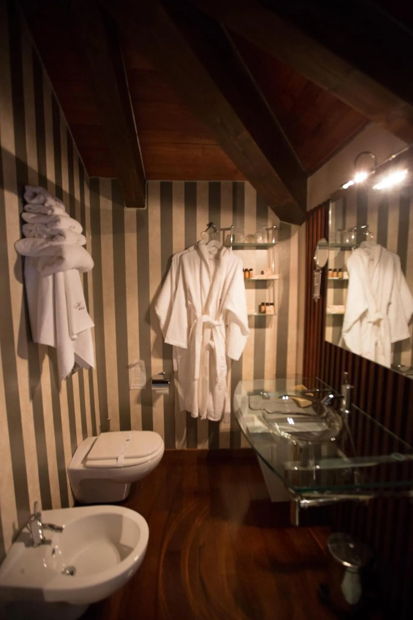 Bathroom in Hotel Dei Pittori