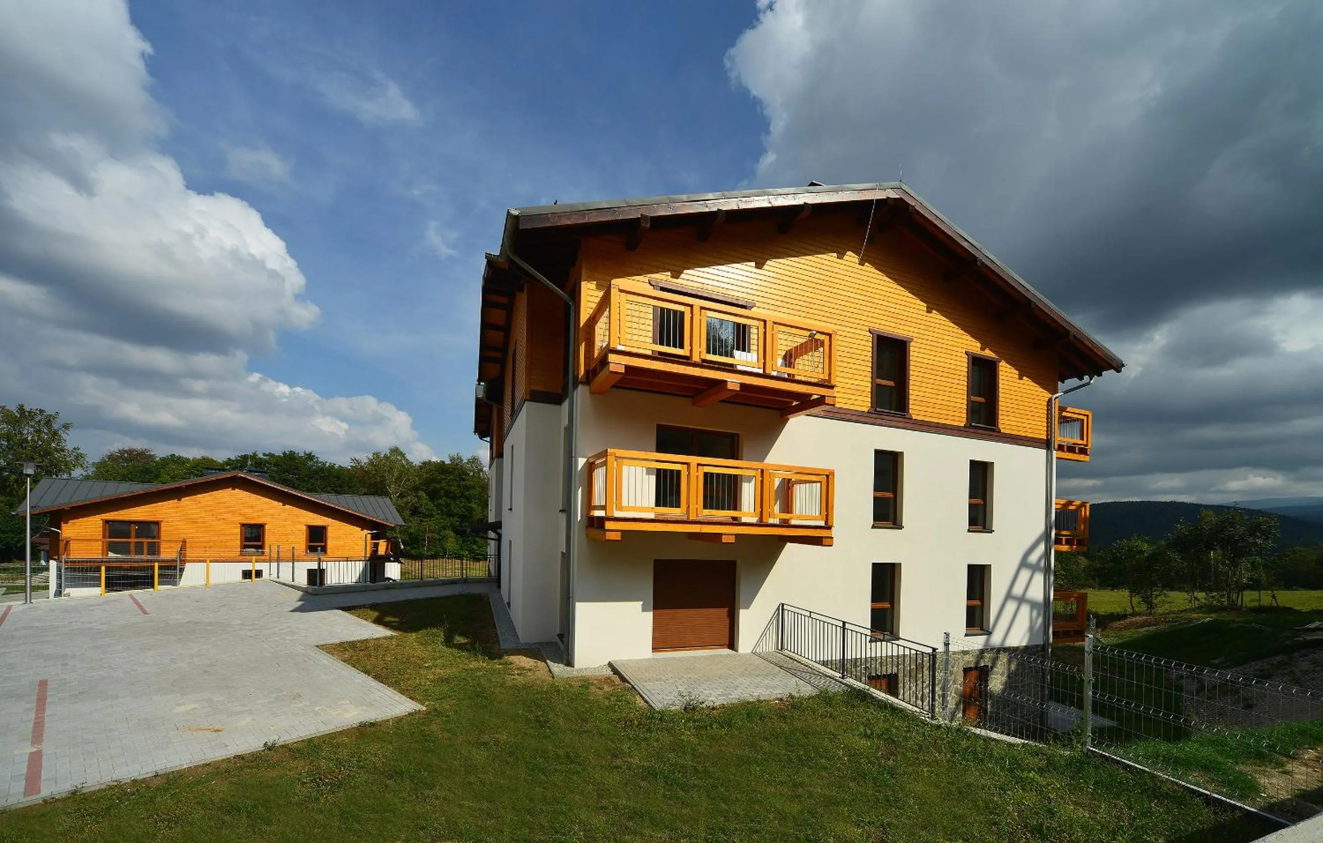 Property building in Apart-Invest Apartament Oslo