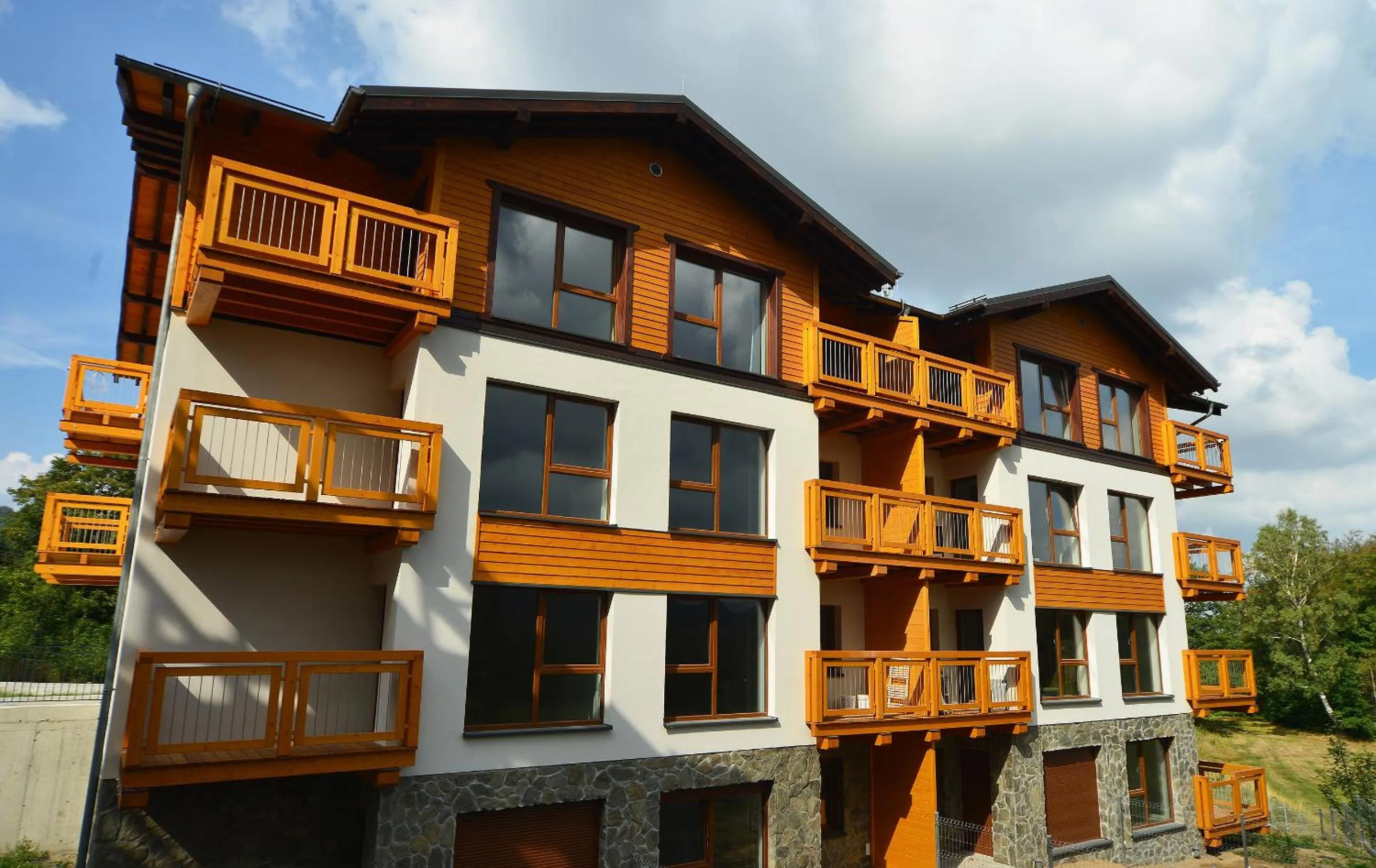 Property building in Apart-Invest Apartament Oslo