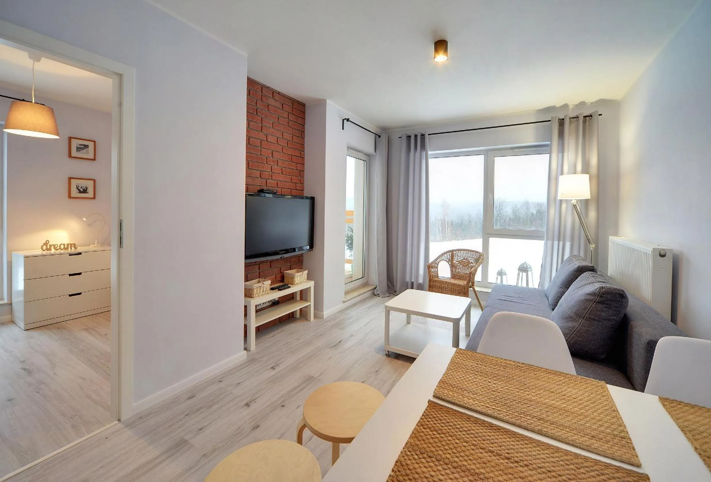 Seating area in Apart-Invest Apartament Oslo