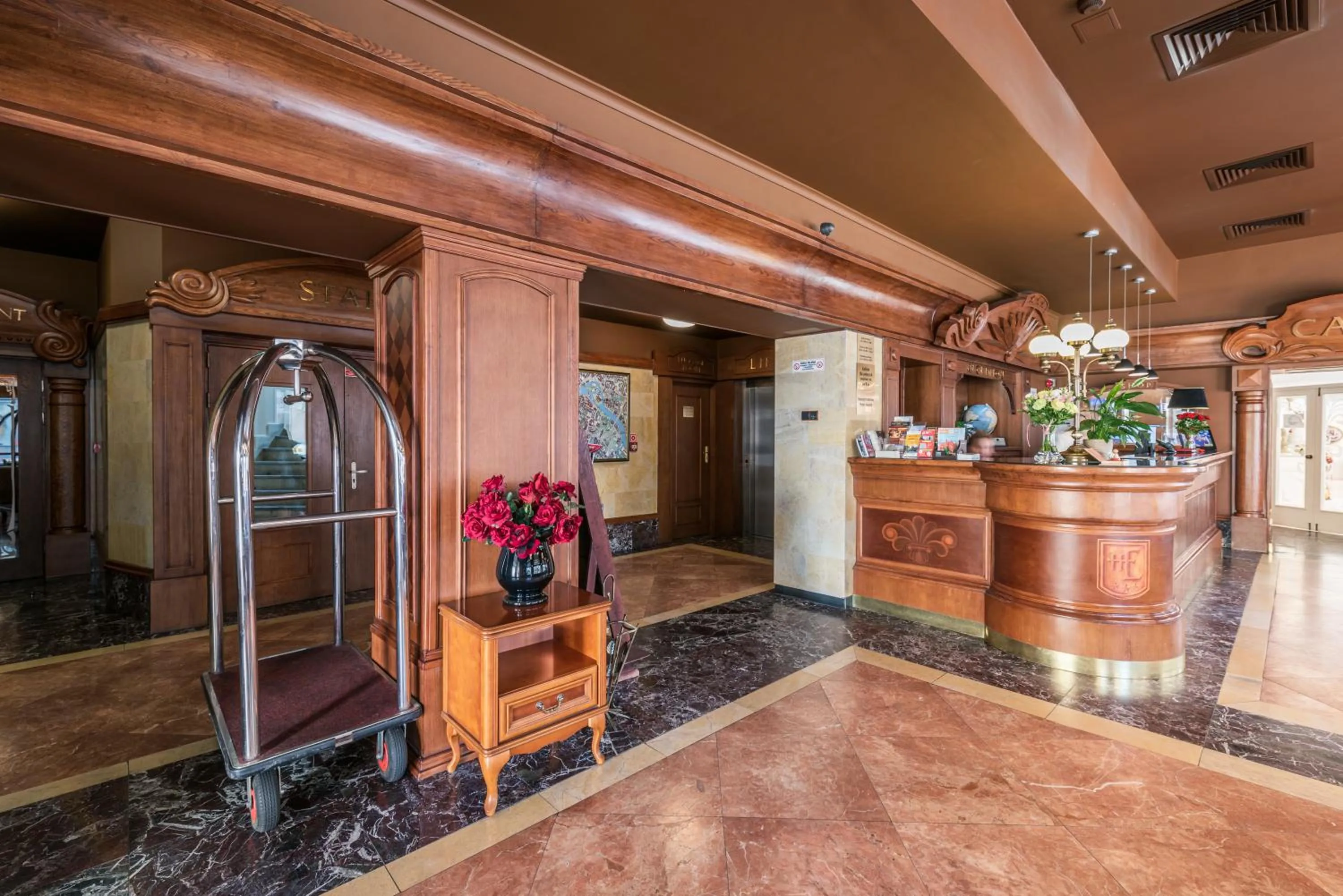 Lobby or reception in Hotel Europejski Wrocław Centrum