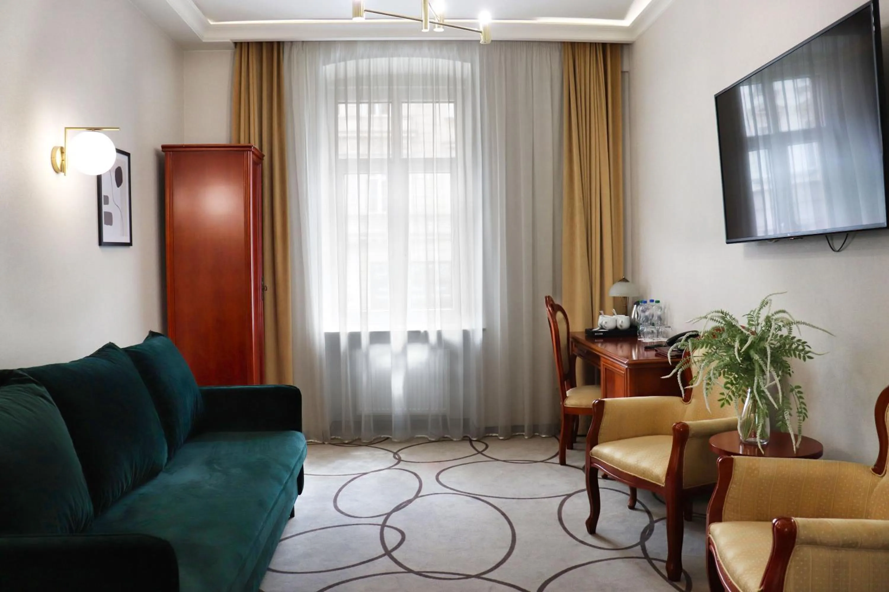 Living room in Hotel Europejski Wrocław Centrum