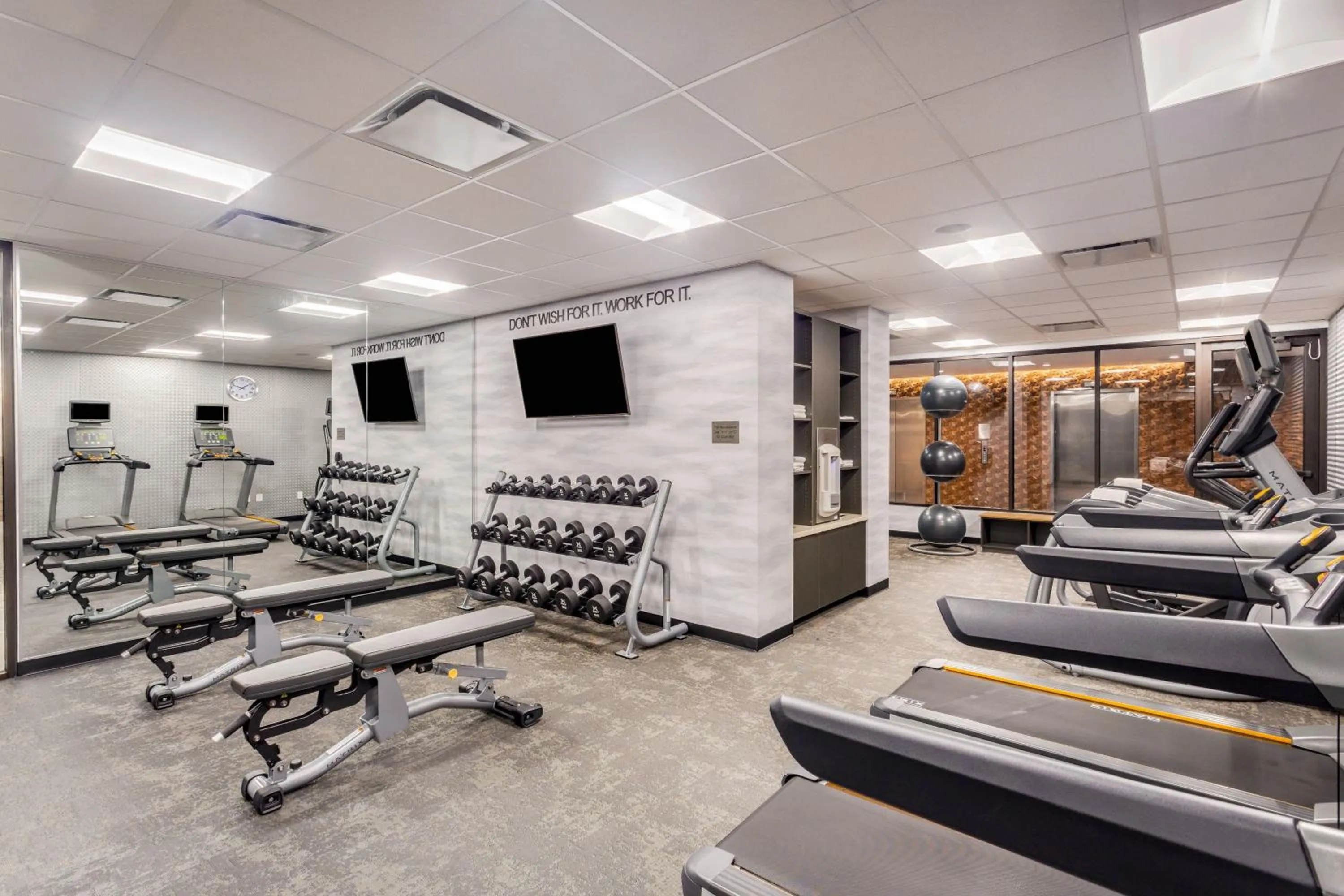 Fitness centre/facilities in Fairfield Inn & Suites by Marriott Jasper