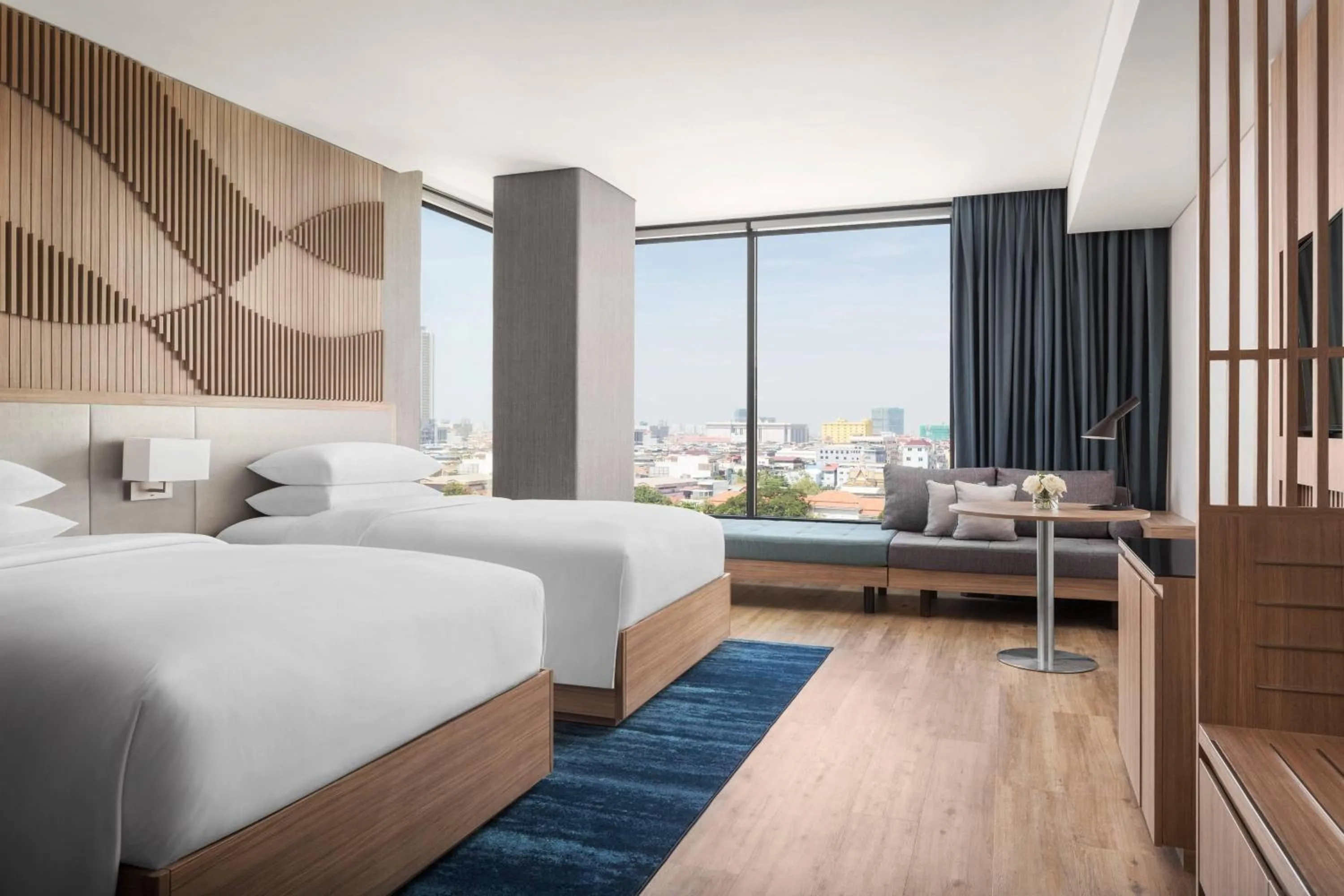 Photo of the whole room, Bed in Courtyard by Marriott Phnom Penh