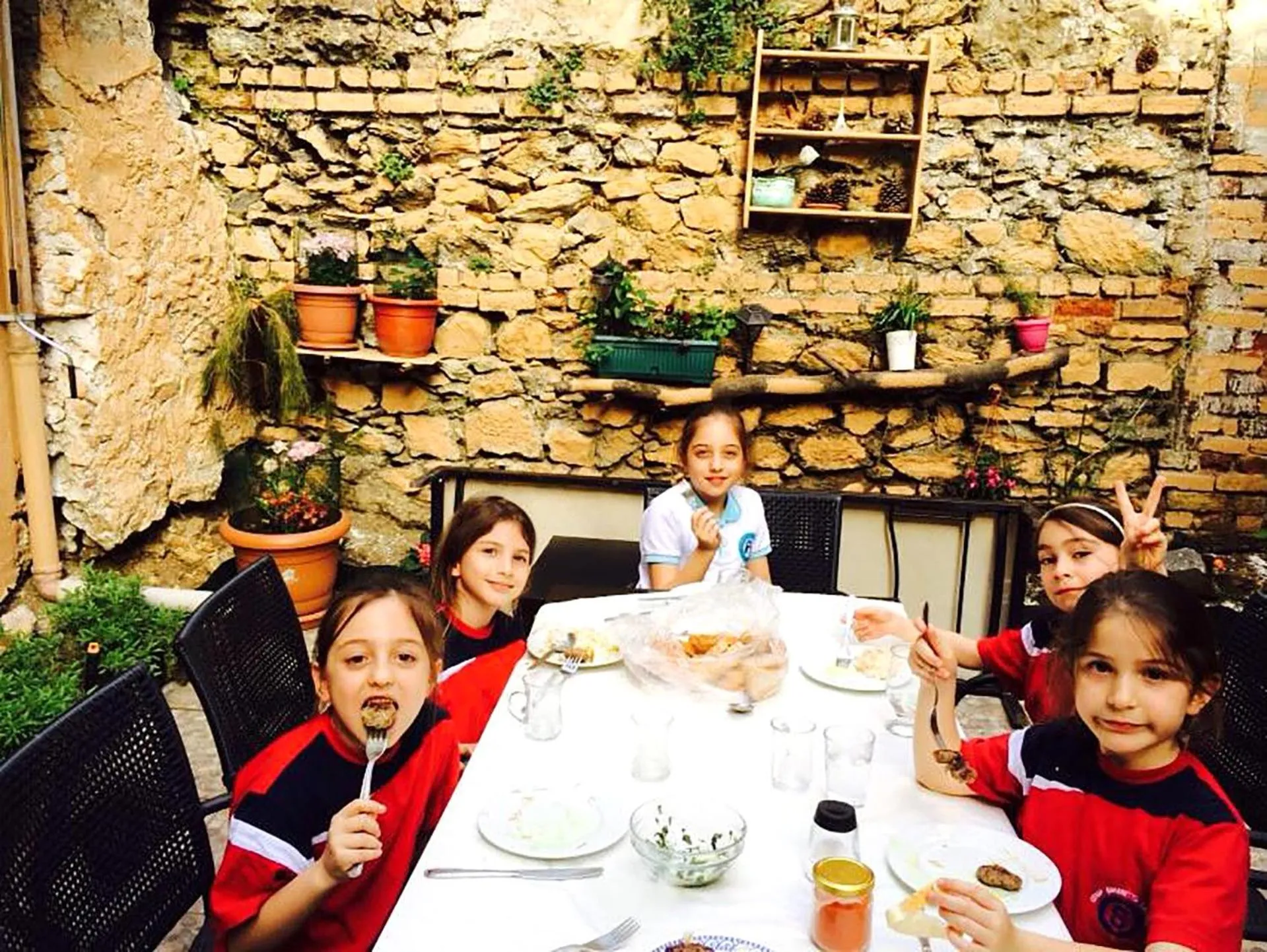 young children in Kevin's Hostel