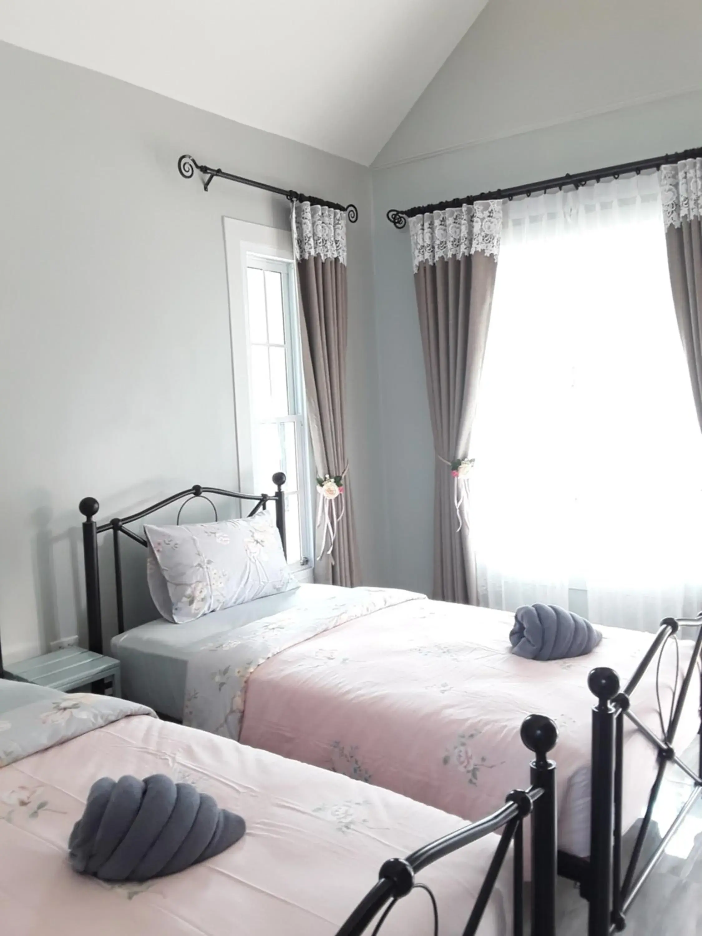 Twin Room with Garden View in Sky cottage Bungalow Twin Room with Garden View in Sky cottage Bungalow