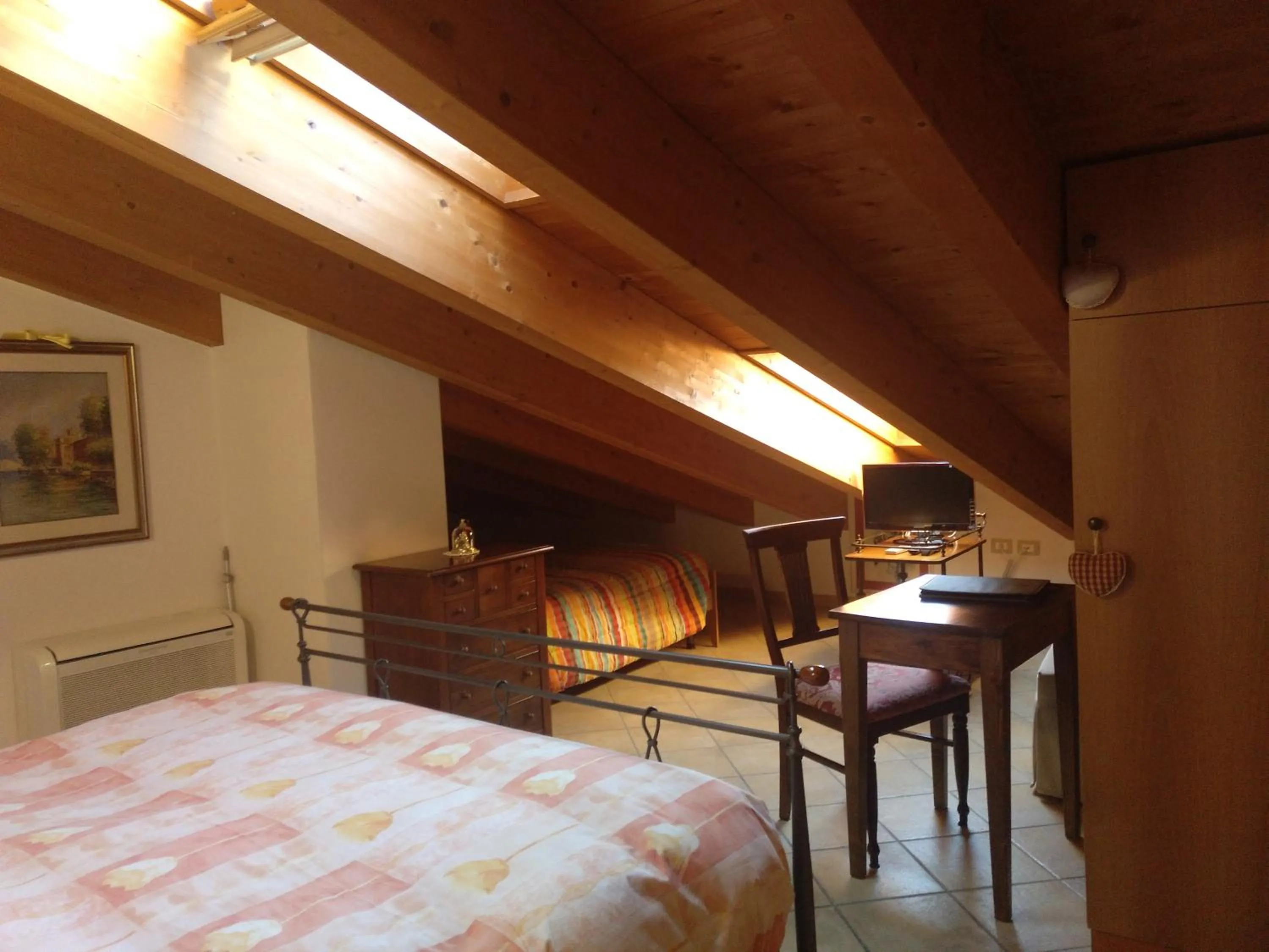 Bed in Bed & Breakfast Lucy