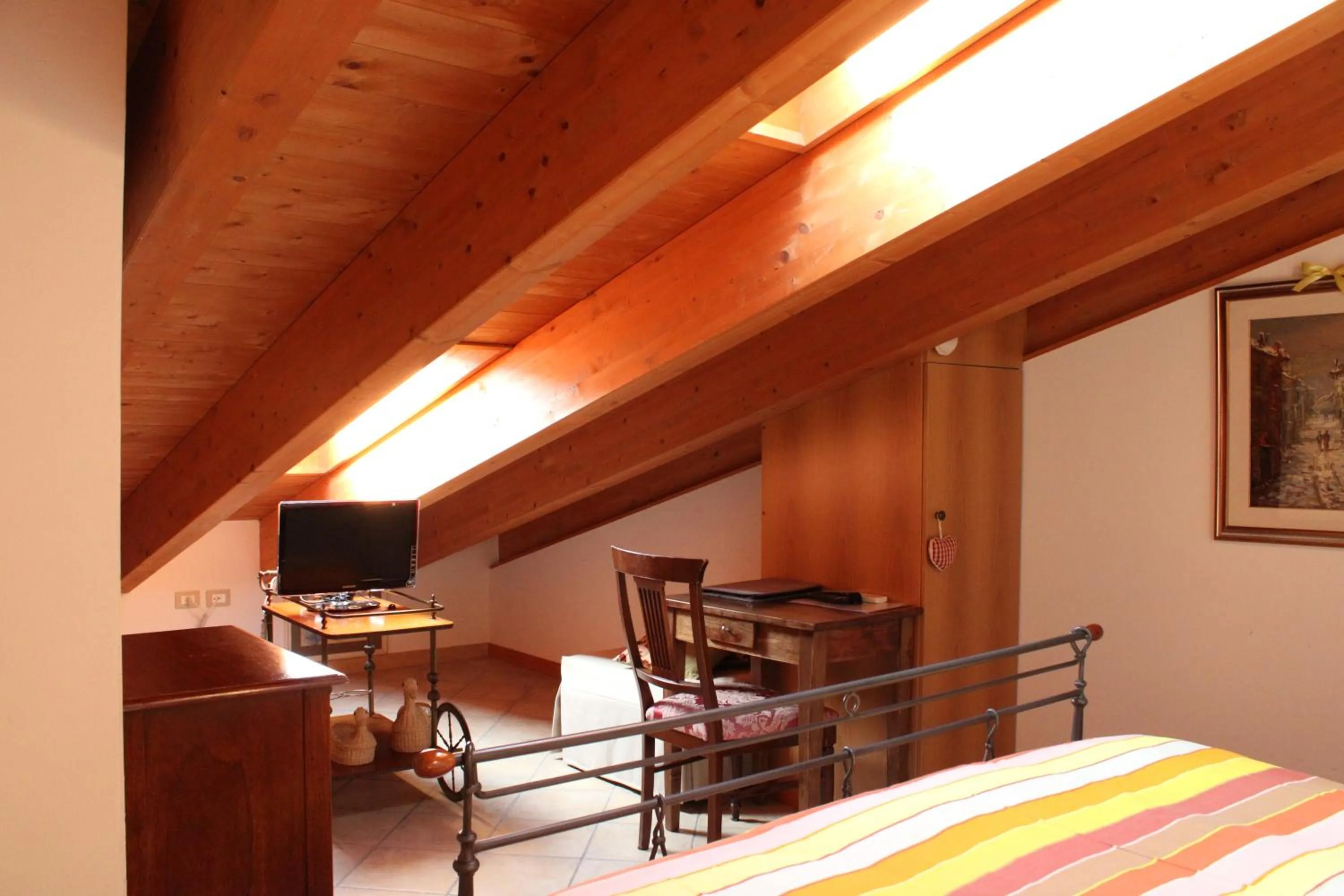 Bed in Bed & Breakfast Lucy