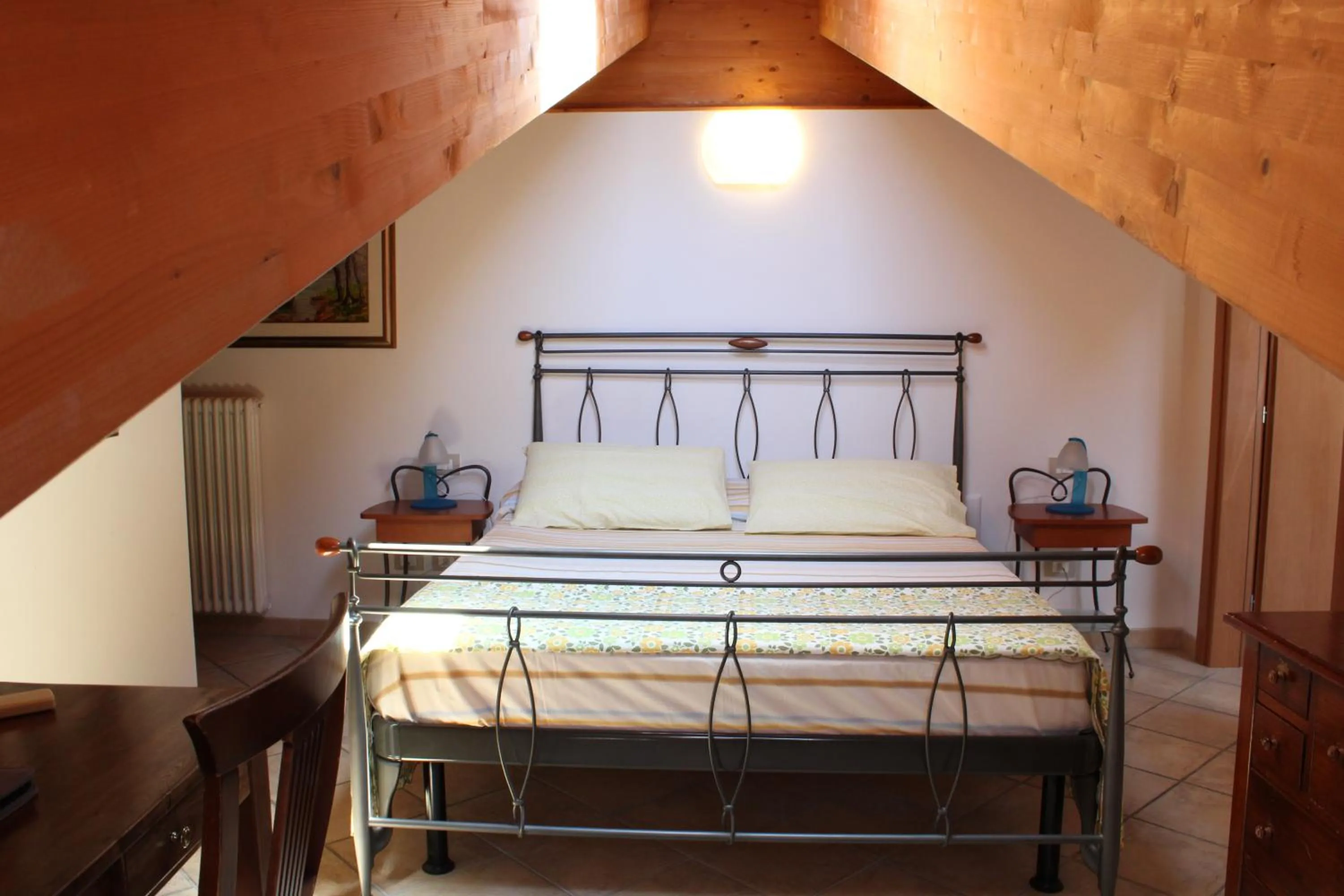 Bed in Bed & Breakfast Lucy