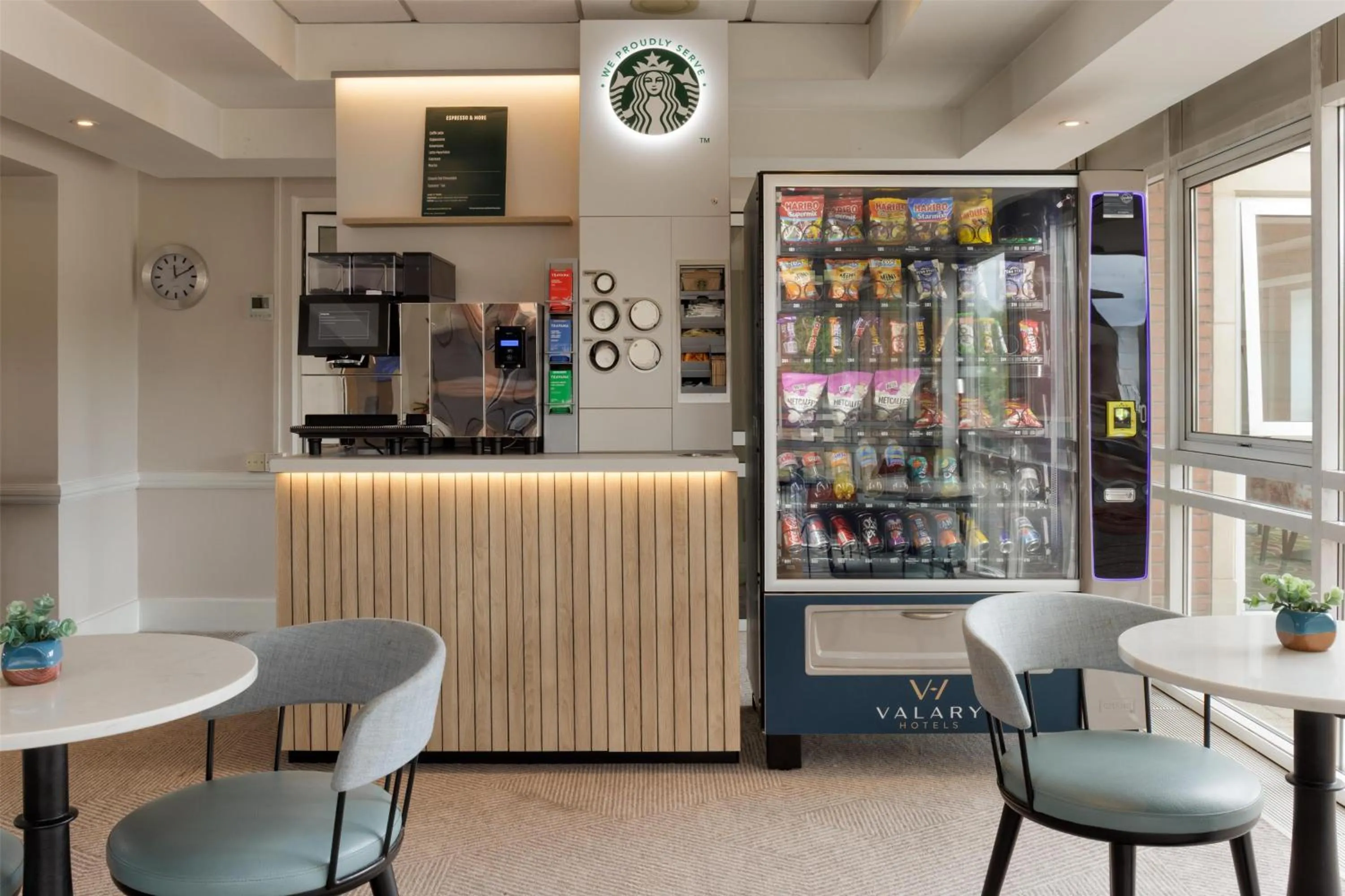 Restaurant/places to eat in Hilton Leicester Hotel