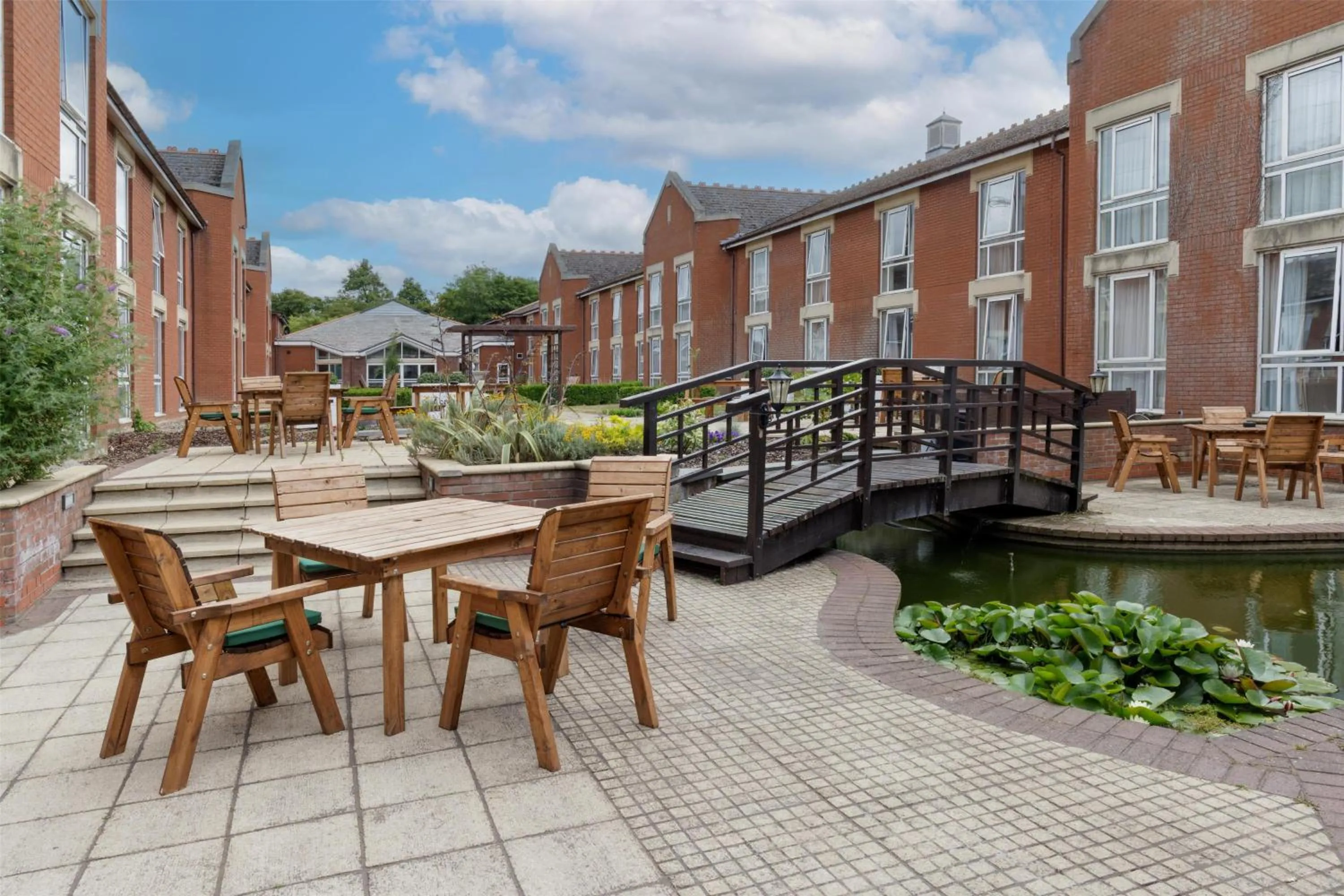 Property building in Hilton Leicester Hotel