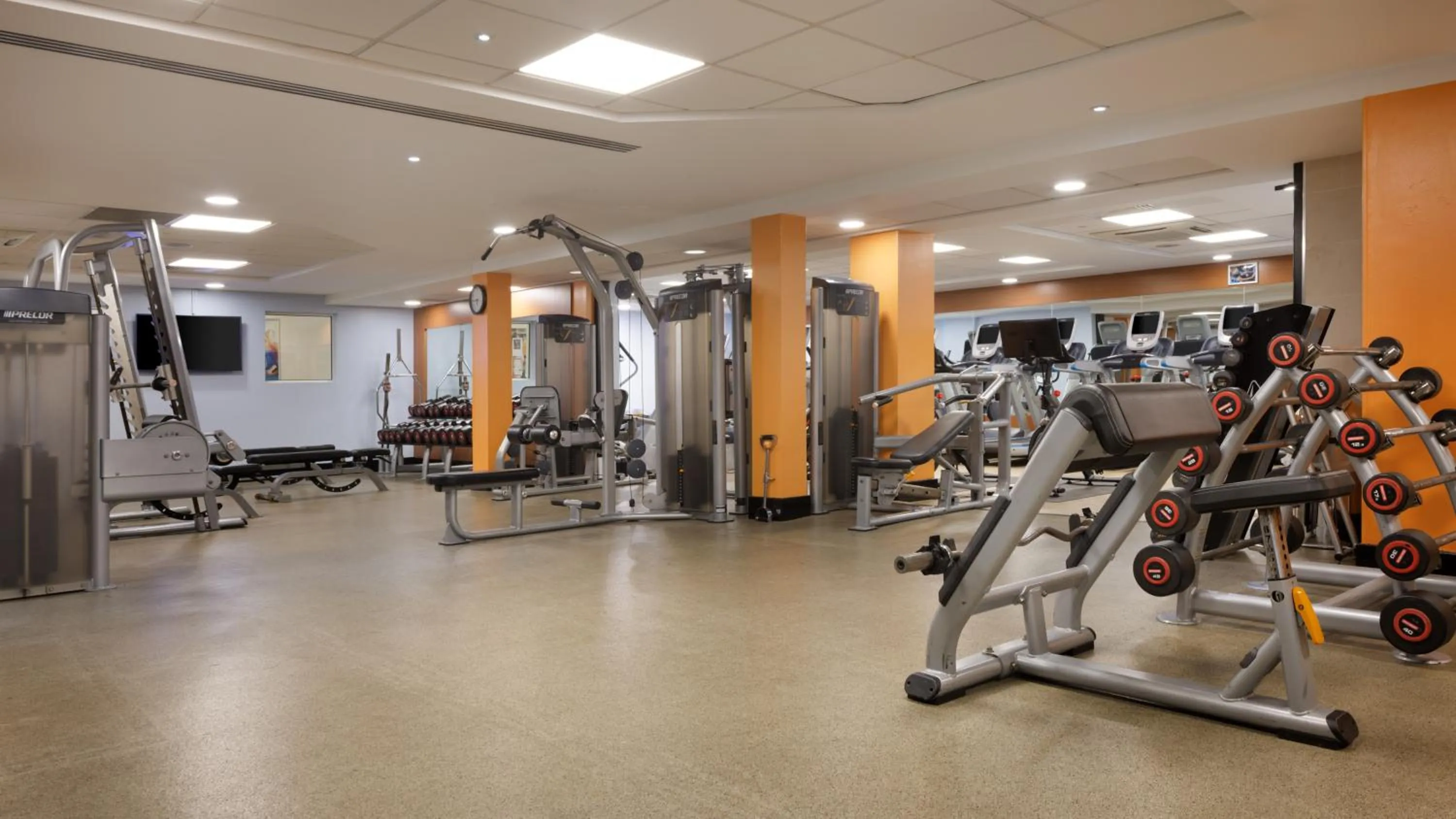 Fitness centre/facilities in Hilton Leicester Hotel