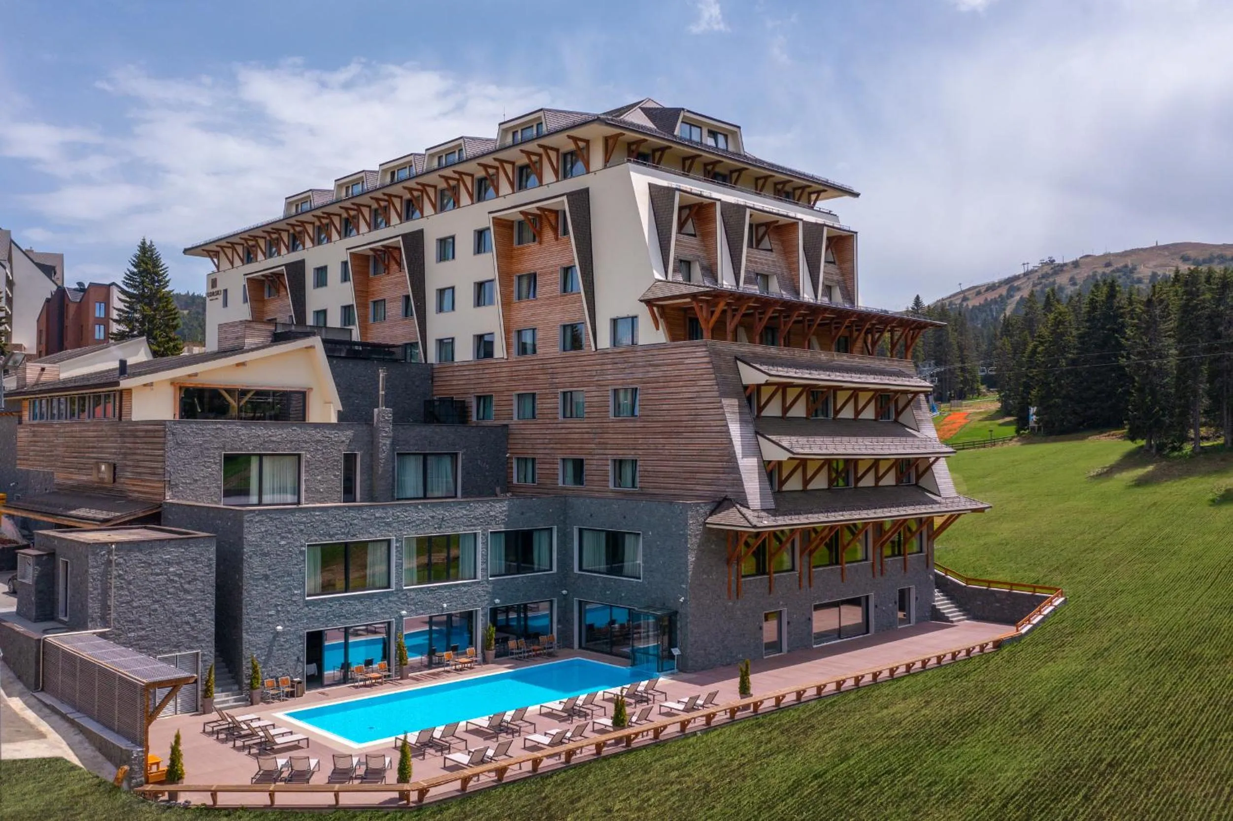 Property building in Gorski Hotel & Spa