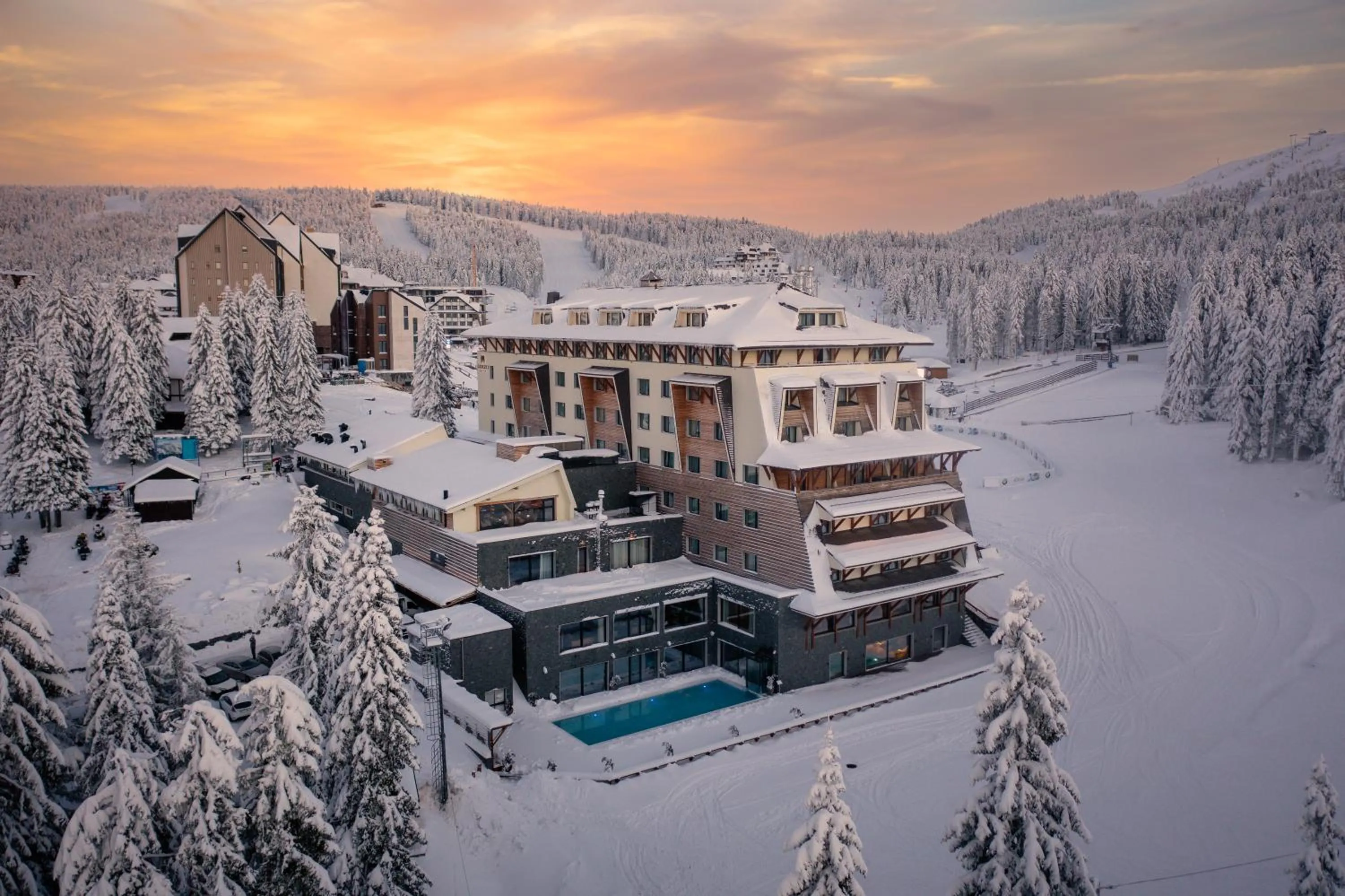 Property building in Gorski Hotel & Spa