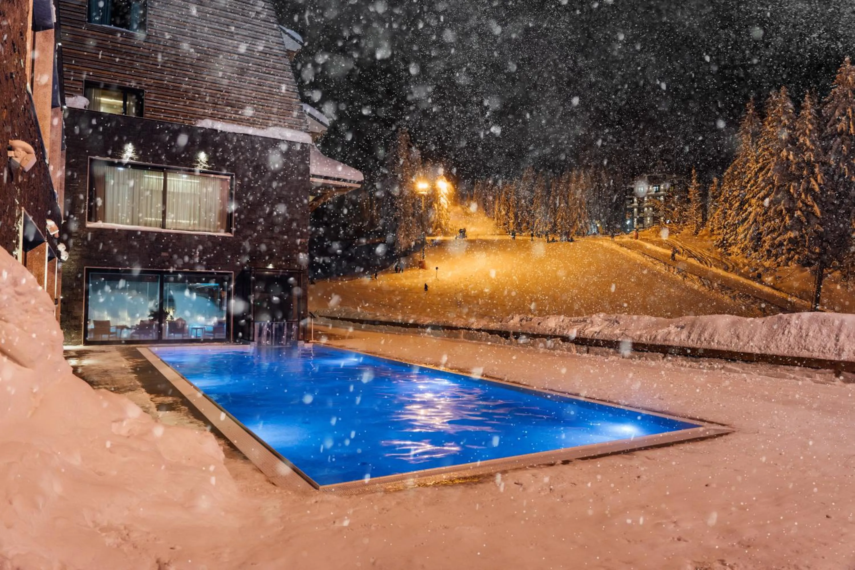 Pool view in Gorski Hotel & Spa