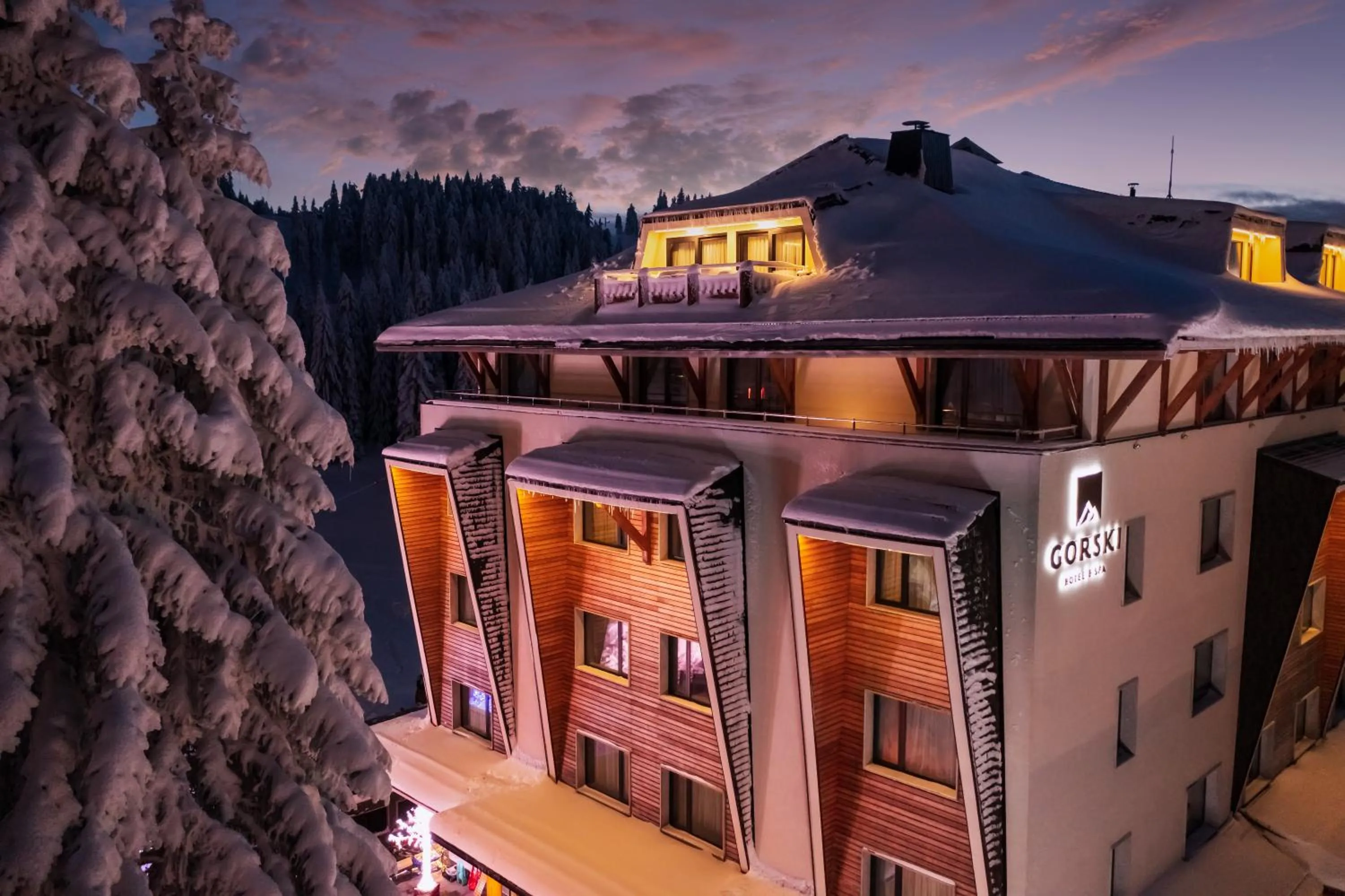 Property building in Gorski Hotel & Spa