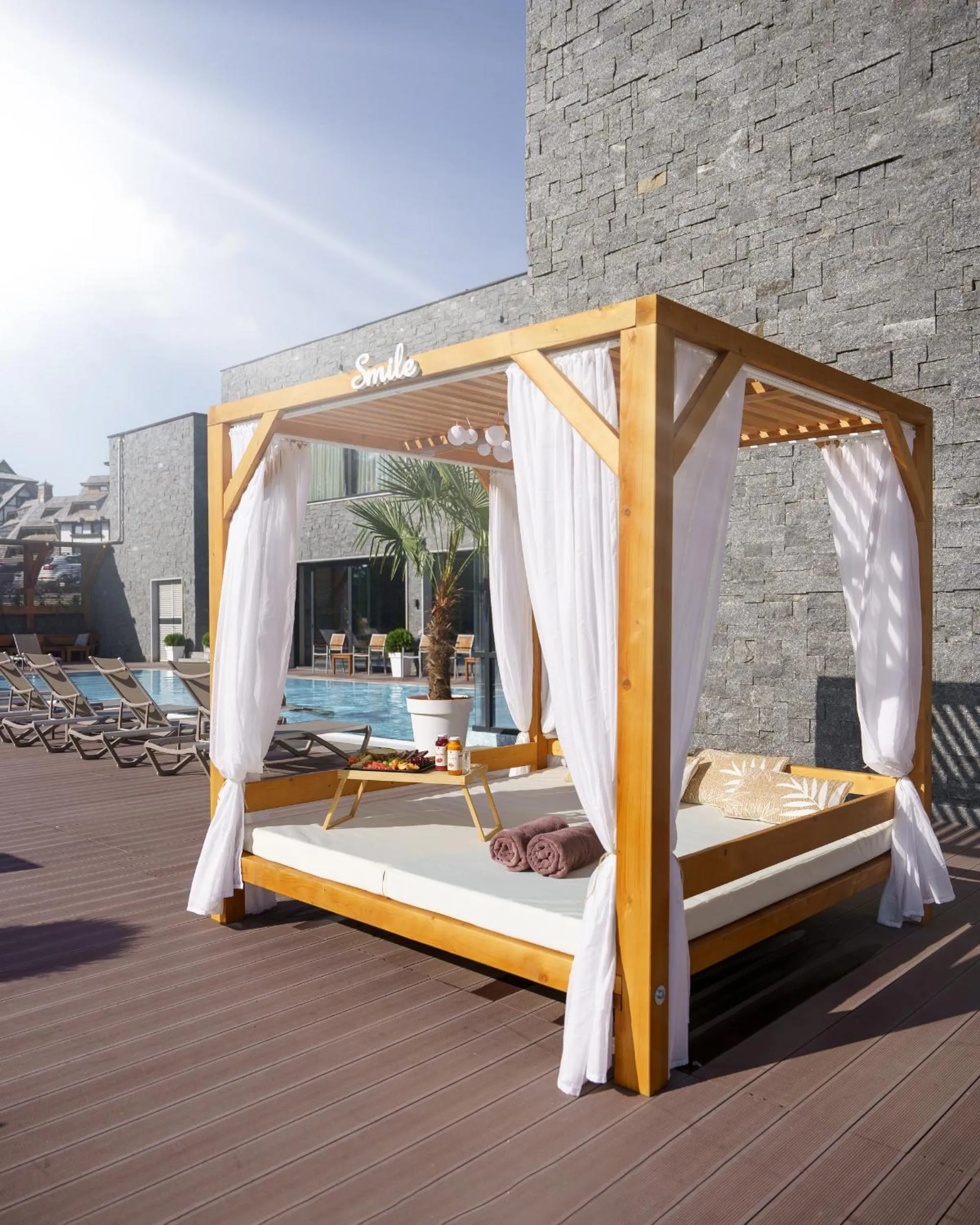 Pool view in Gorski Hotel & Spa