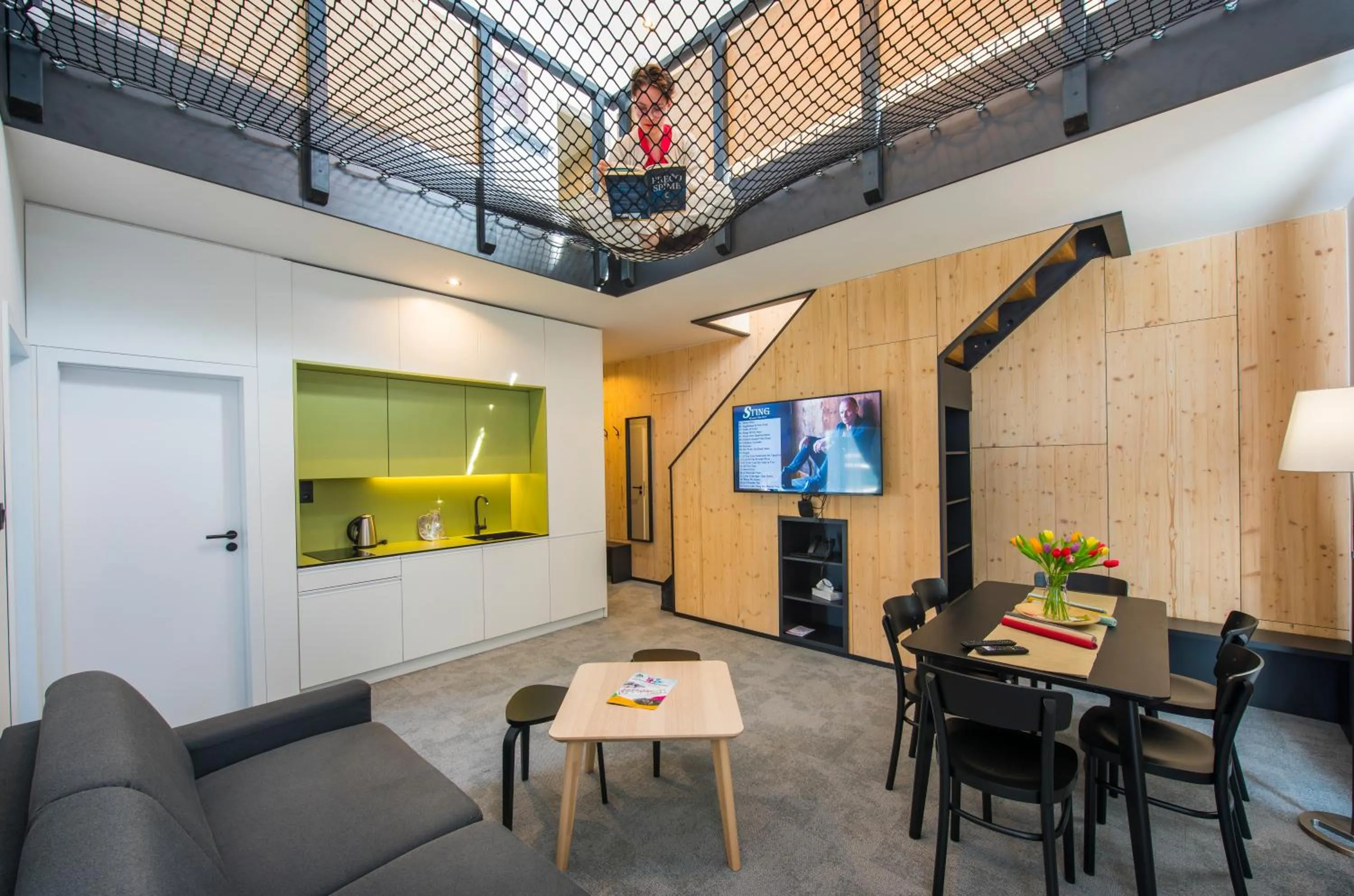 Communal lounge/ TV room in Demänová Rezort