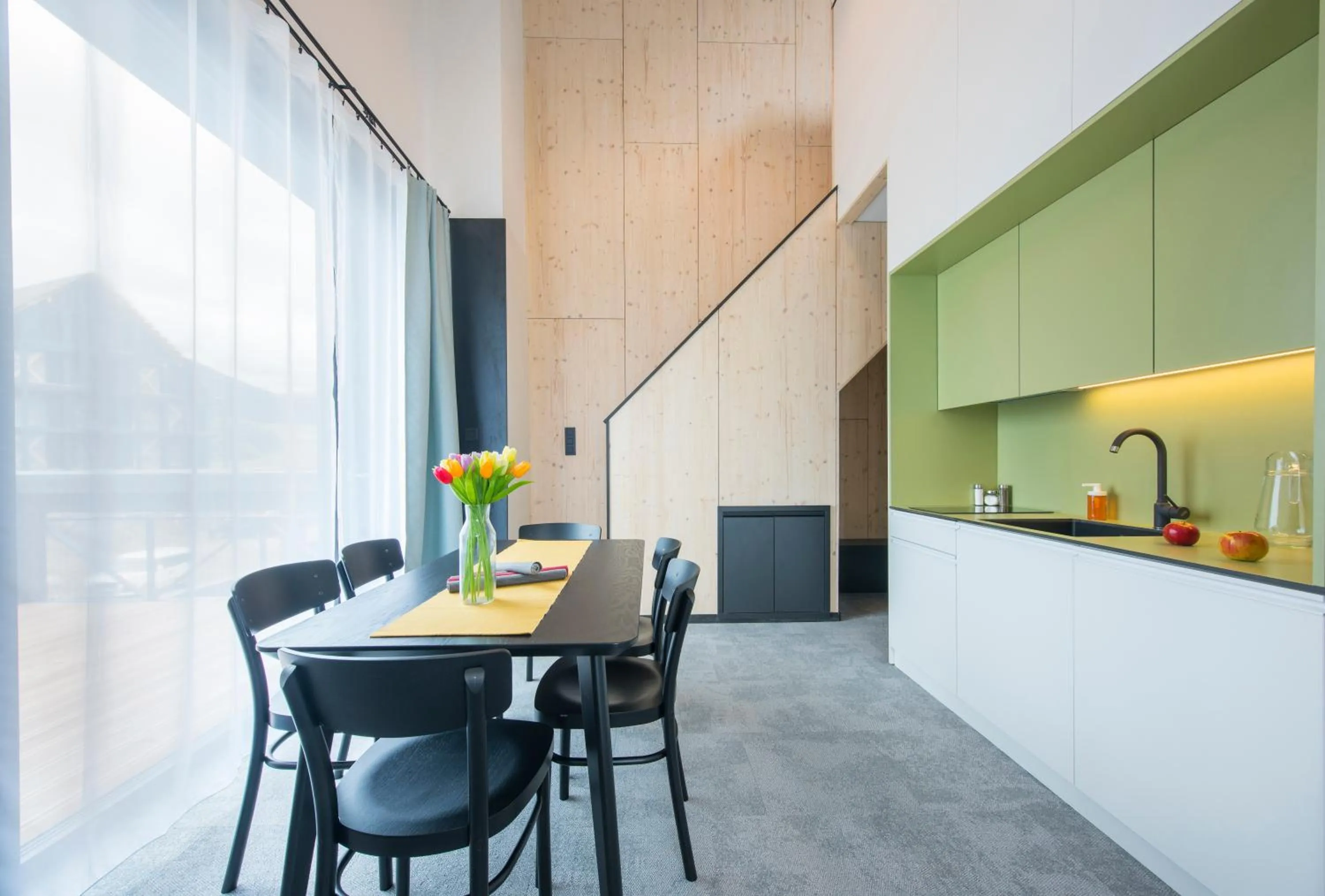 Kitchen or kitchenette in Demänová Rezort