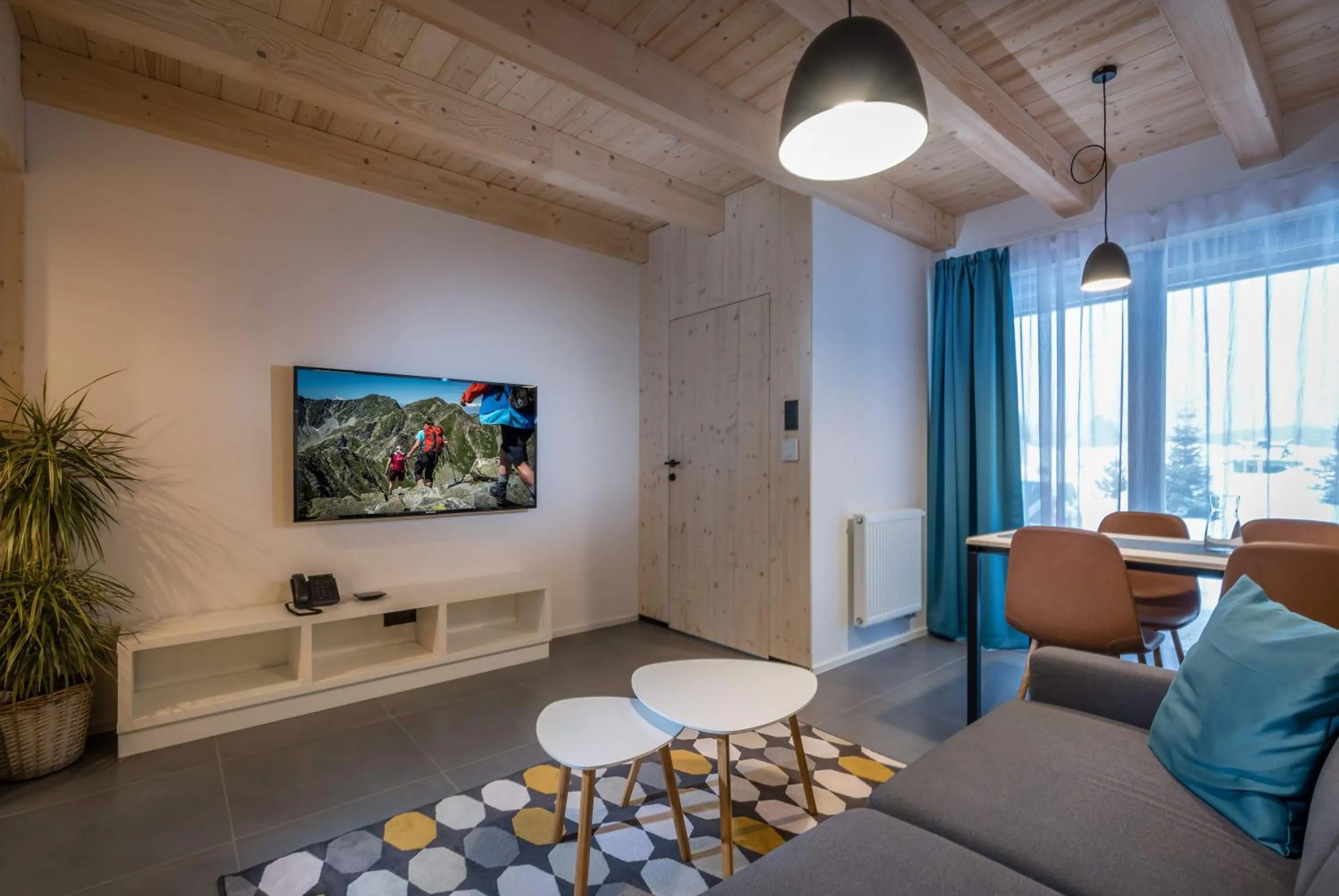 Communal lounge/ TV room in Demänová Rezort