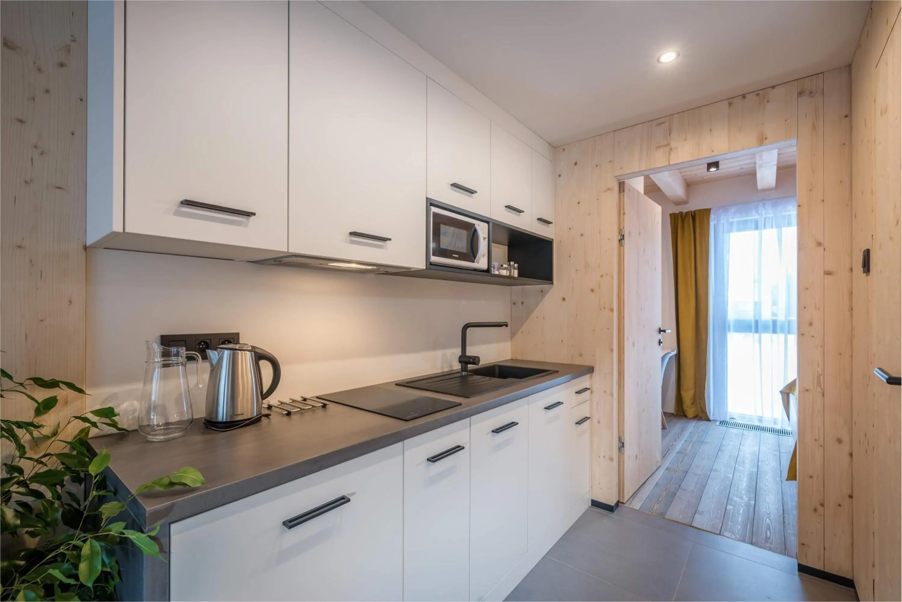 Kitchen or kitchenette in Demänová Rezort