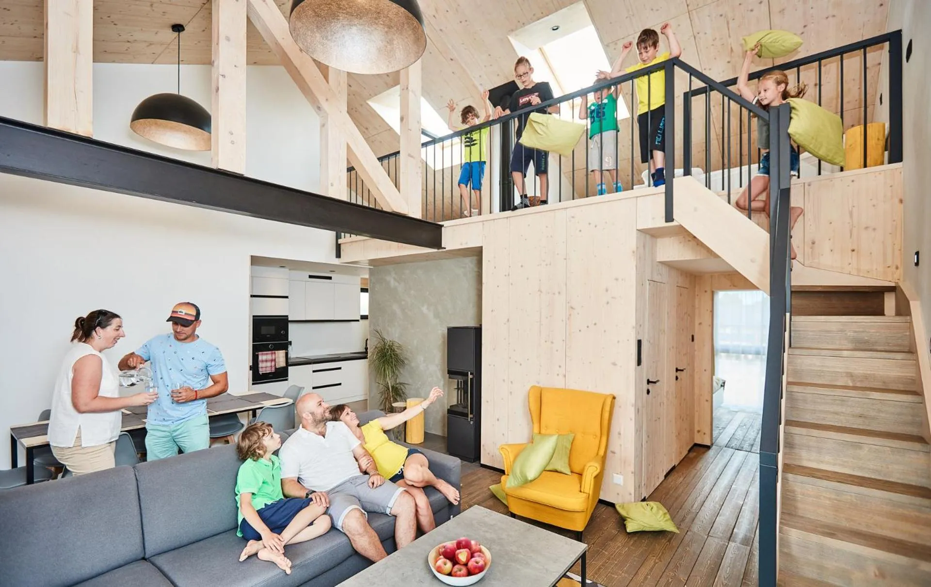 Kitchen or kitchenette in Demänová Rezort