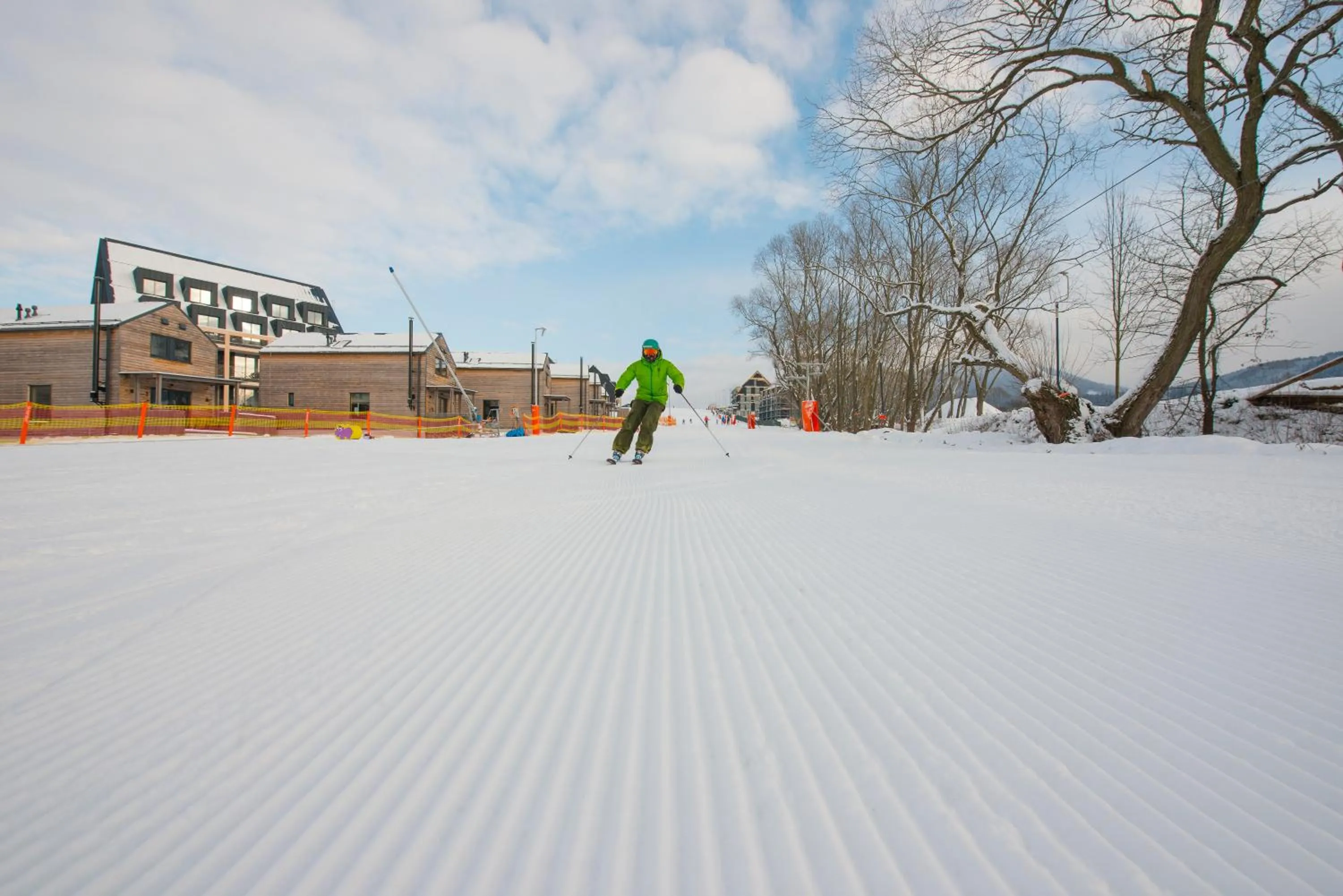 Skiing in Demänová Rezort