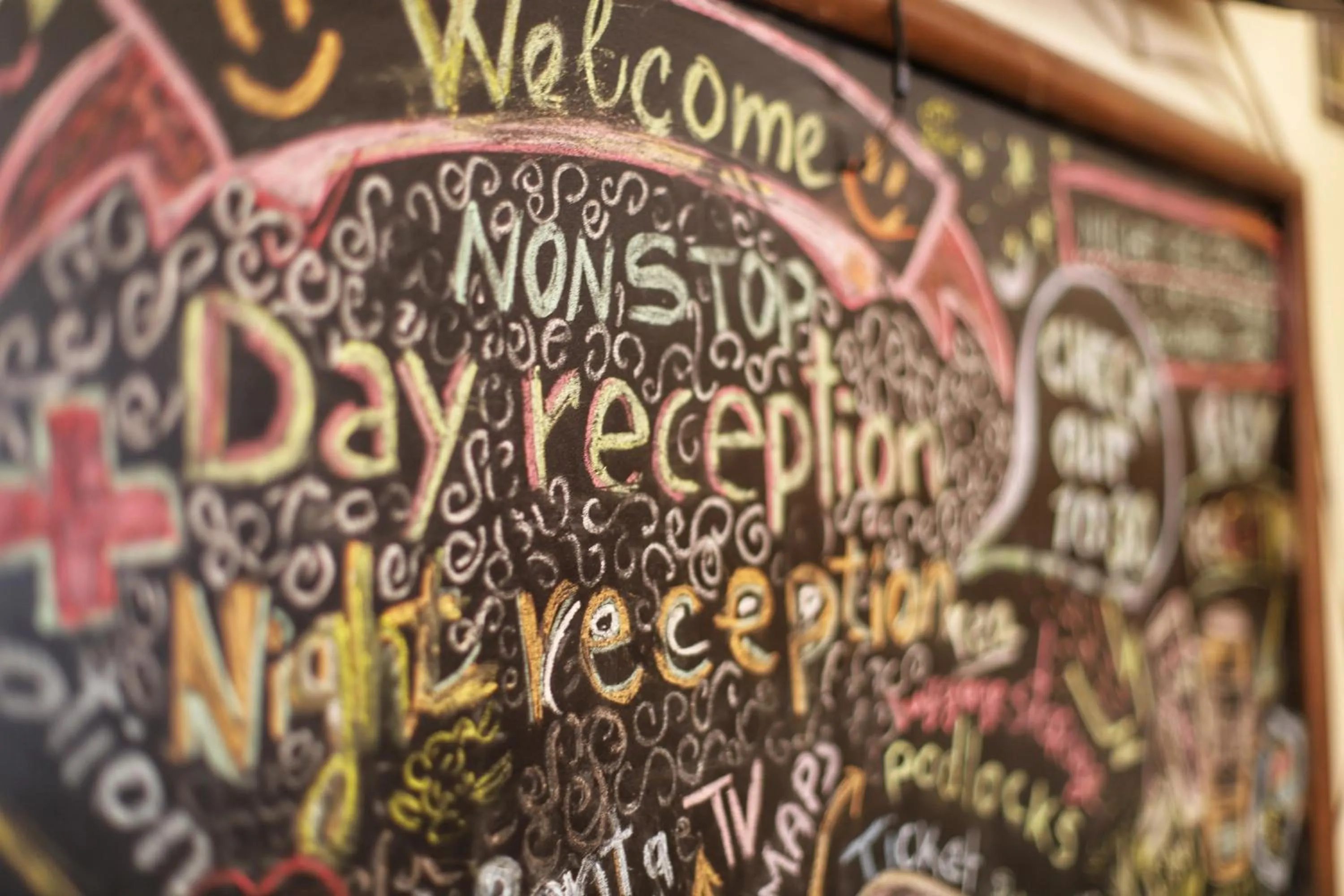 Lobby or reception in Hostel HOMEr - Old Town Square