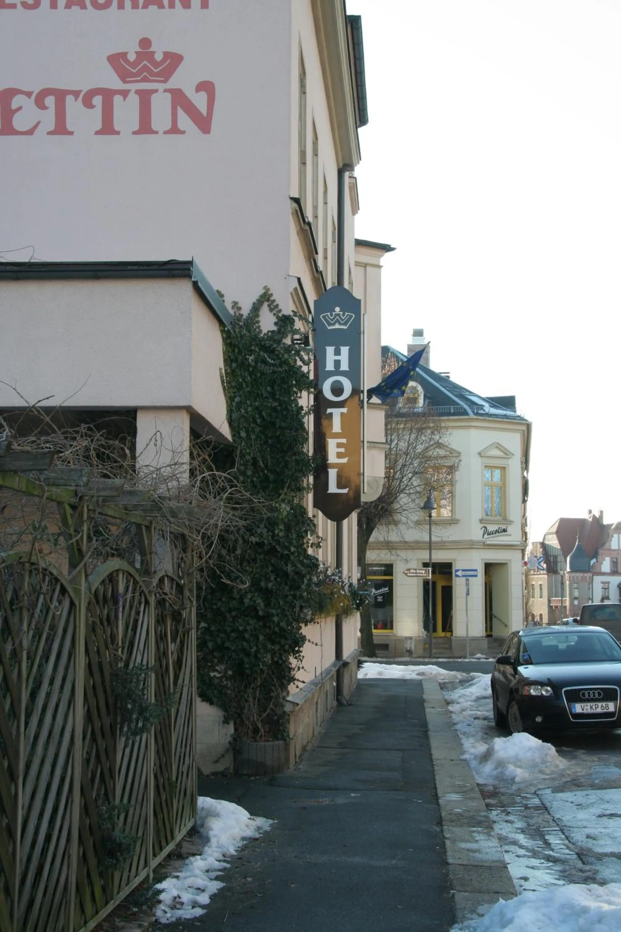 Facade/entrance in Hotel Wettin