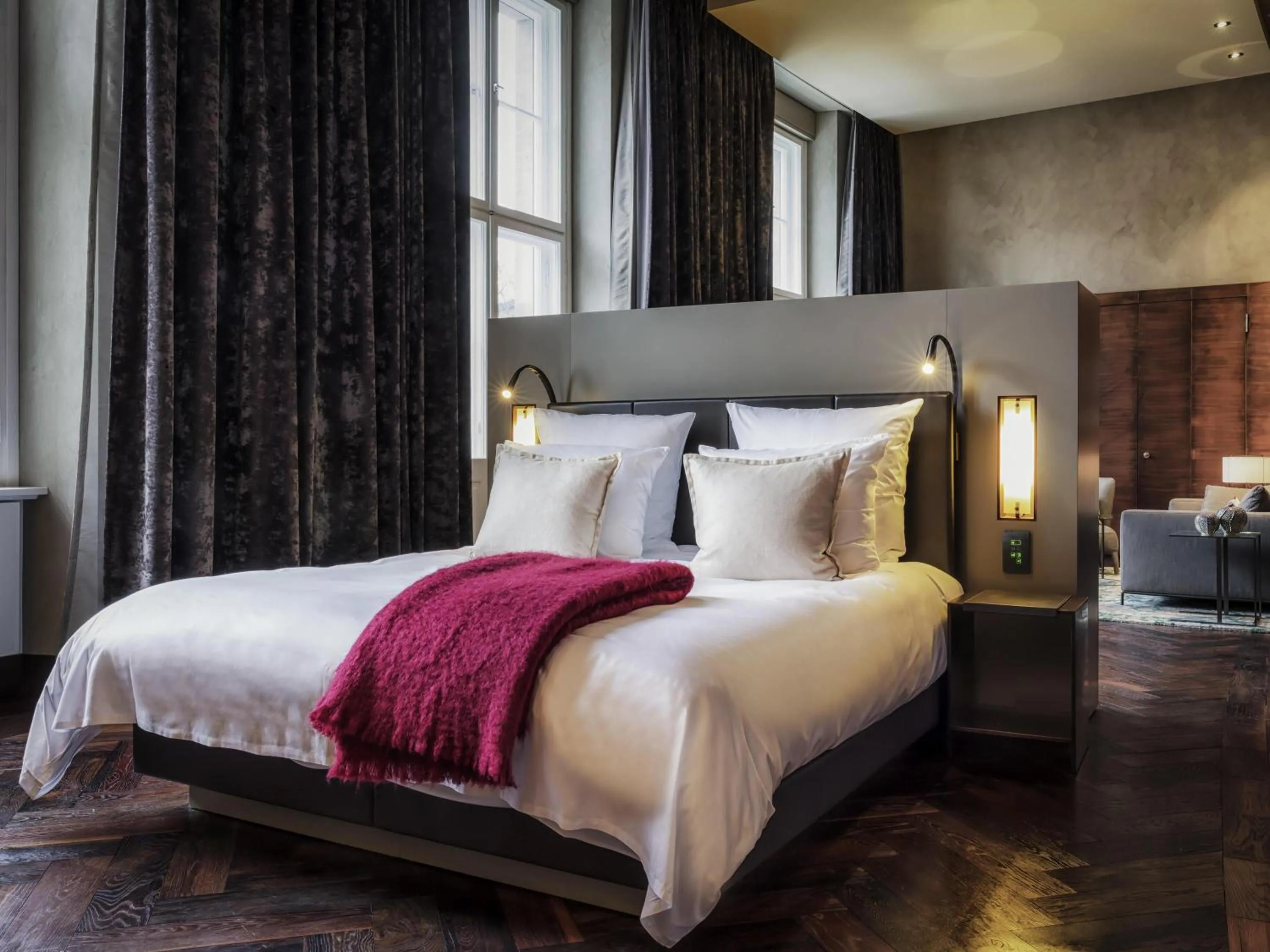 Bedroom, Bed in Das Stue