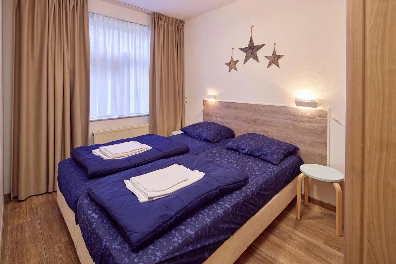 Bedroom, Bed in De Pelikaan Texel Appartementen