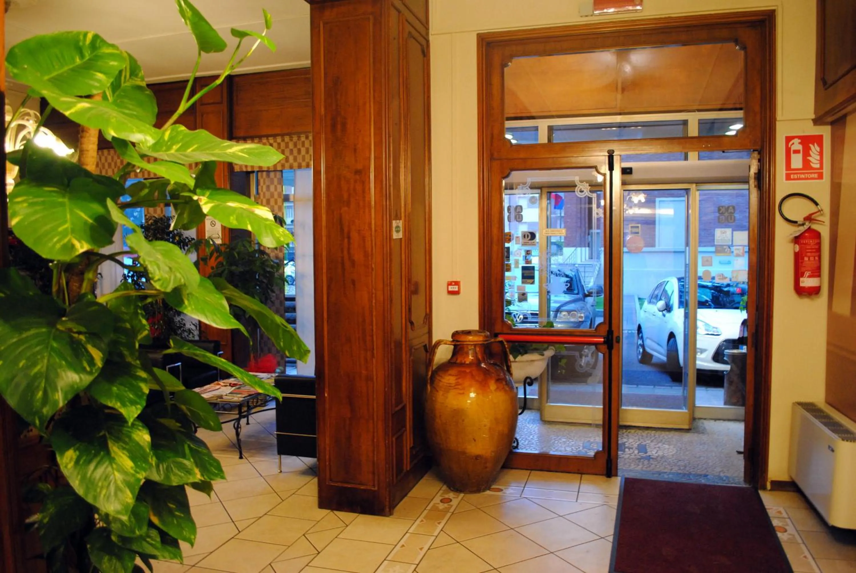 Lobby or reception in Hotel Domus